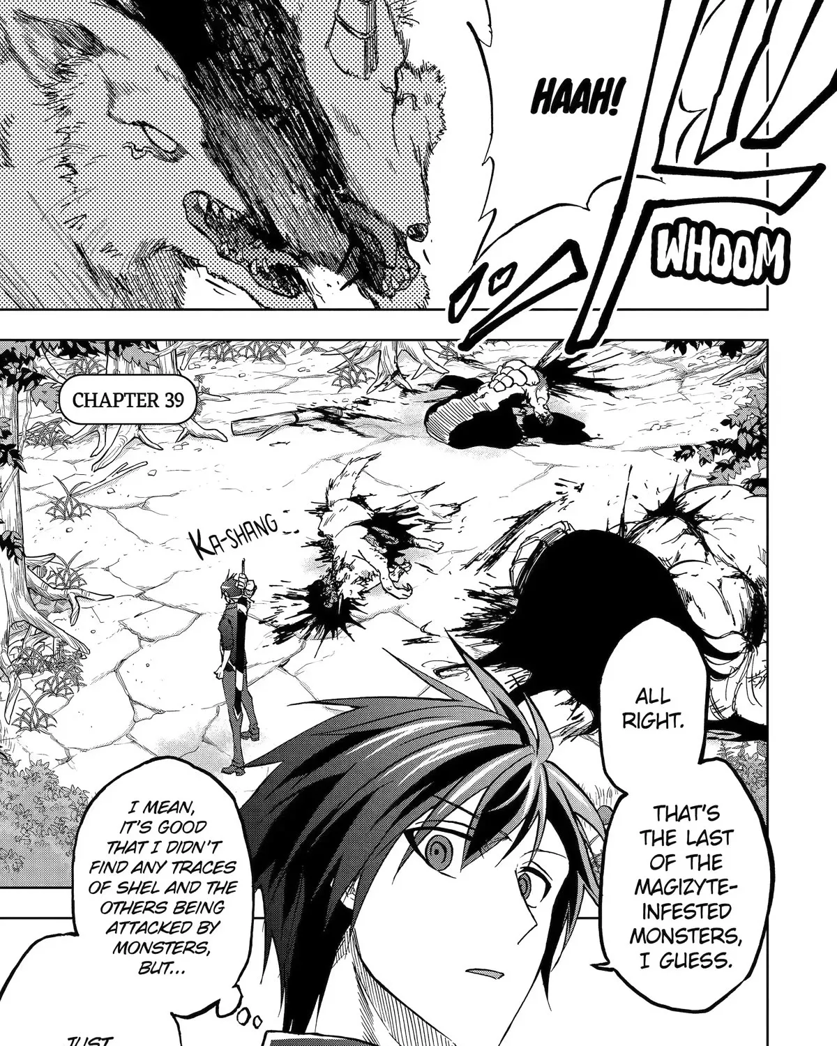 Ankoku Kishi No Ore Desu Ga Saikyou No Seikishi Wo Mezashimasu Zinmanga X Chapter 39 Page 1