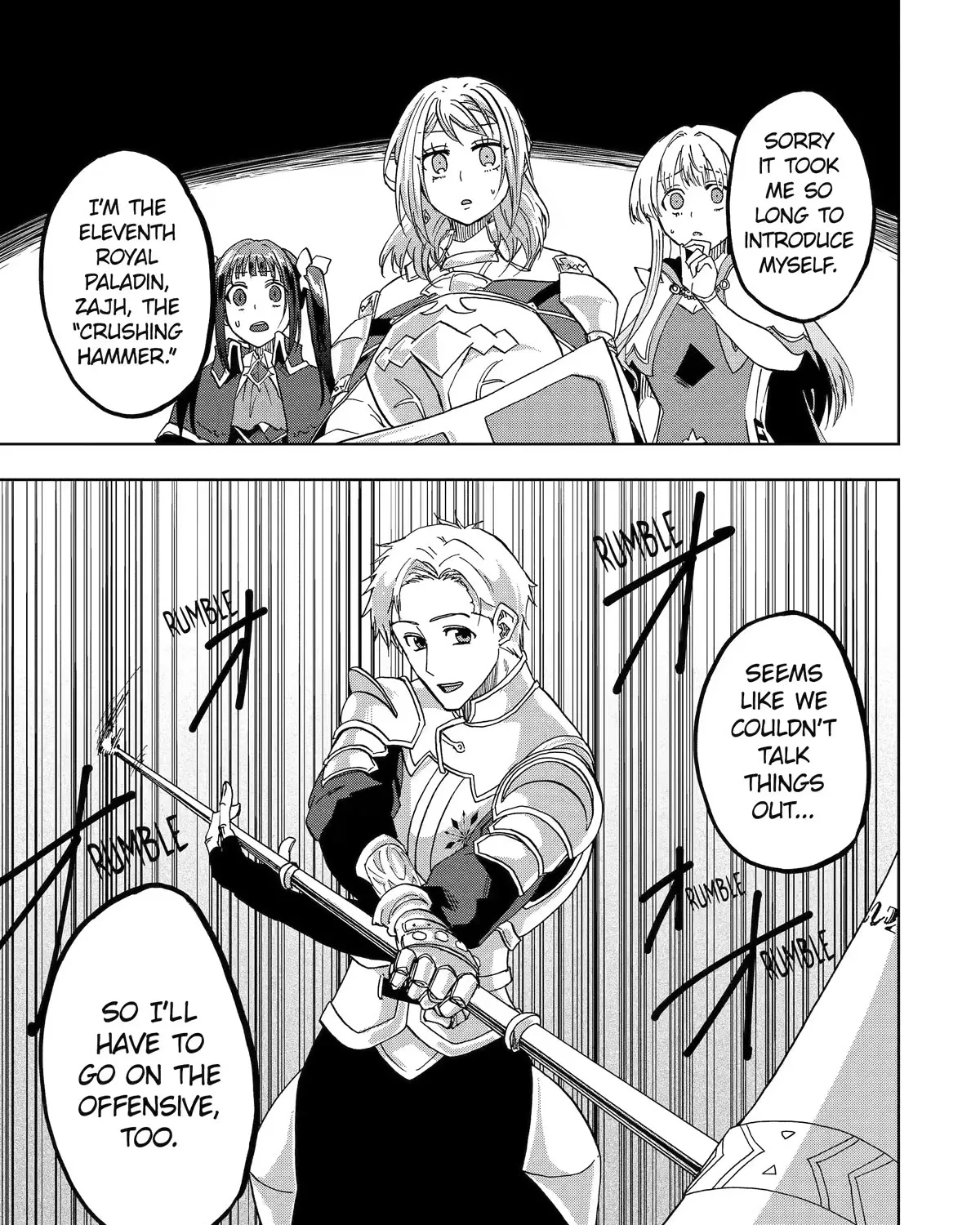 Ankoku Kishi No Ore Desu Ga Saikyou No Seikishi Wo Mezashimasu Zinmanga X Chapter 39 Page 61