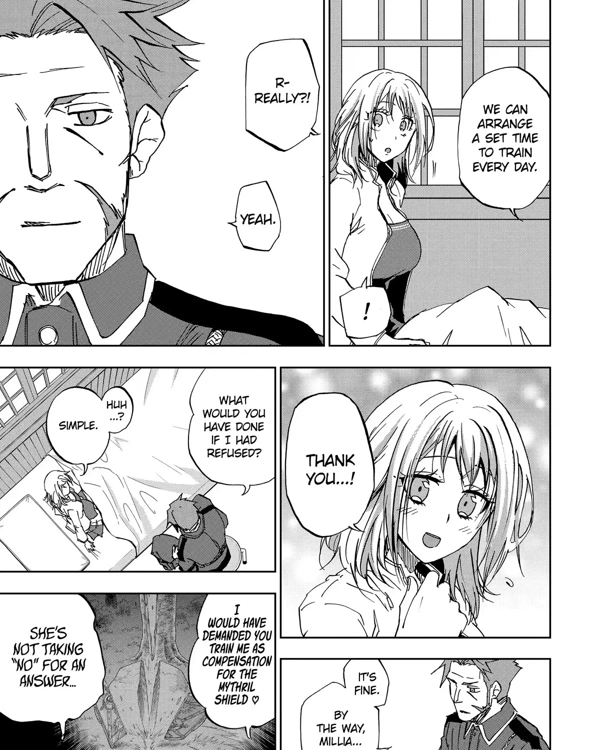 Ankoku Kishi No Ore Desu Ga Saikyou No Seikishi Wo Mezashimasu Zinmanga X Chapter 35 Page 57