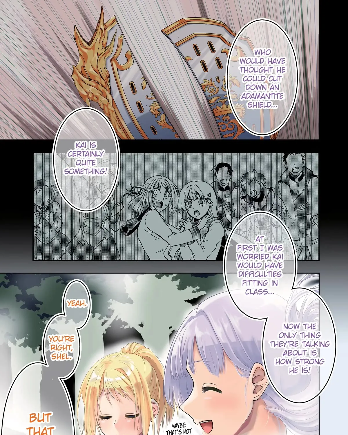 Ankoku Kishi No Ore Desu Ga Saikyou No Seikishi Wo Mezashimasu Zinmanga X Chapter 34 Page 1
