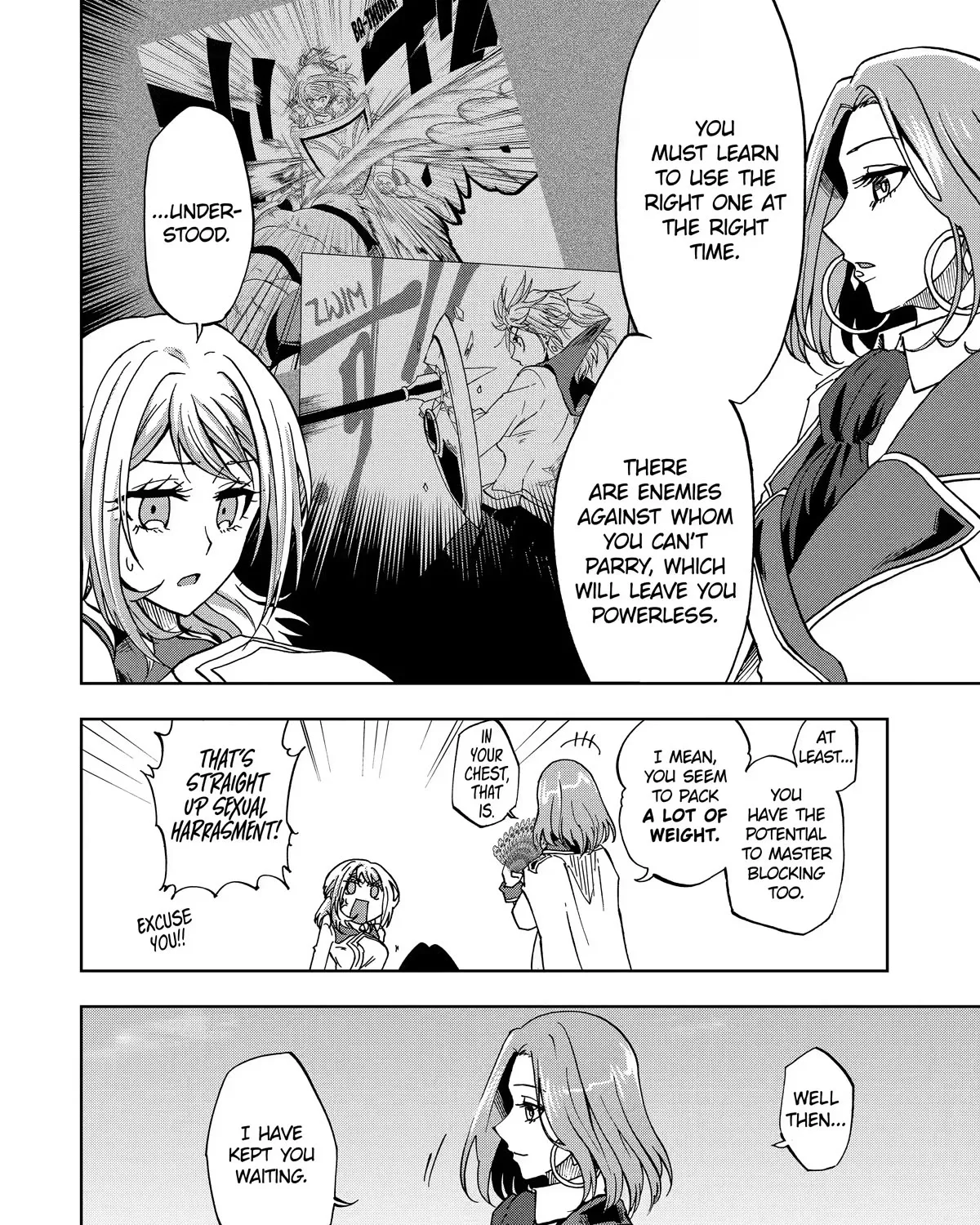 Ankoku Kishi No Ore Desu Ga Saikyou No Seikishi Wo Mezashimasu Zinmanga X Chapter 34 Page 49