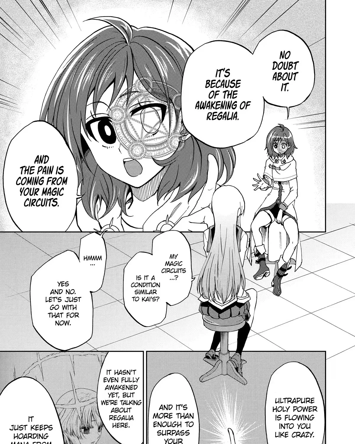 Ankoku Kishi No Ore Desu Ga Saikyou No Seikishi Wo Mezashimasu Zinmanga X Chapter 34 Page 63