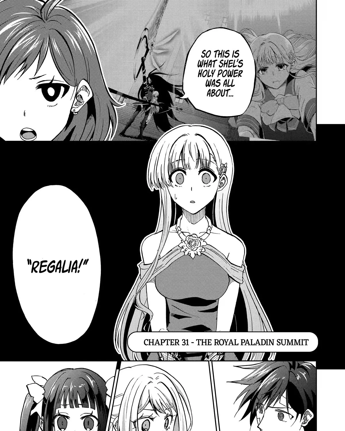 Ankoku Kishi No Ore Desu Ga Saikyou No Seikishi Wo Mezashimasu Zinmanga X Chapter 31 Page 1