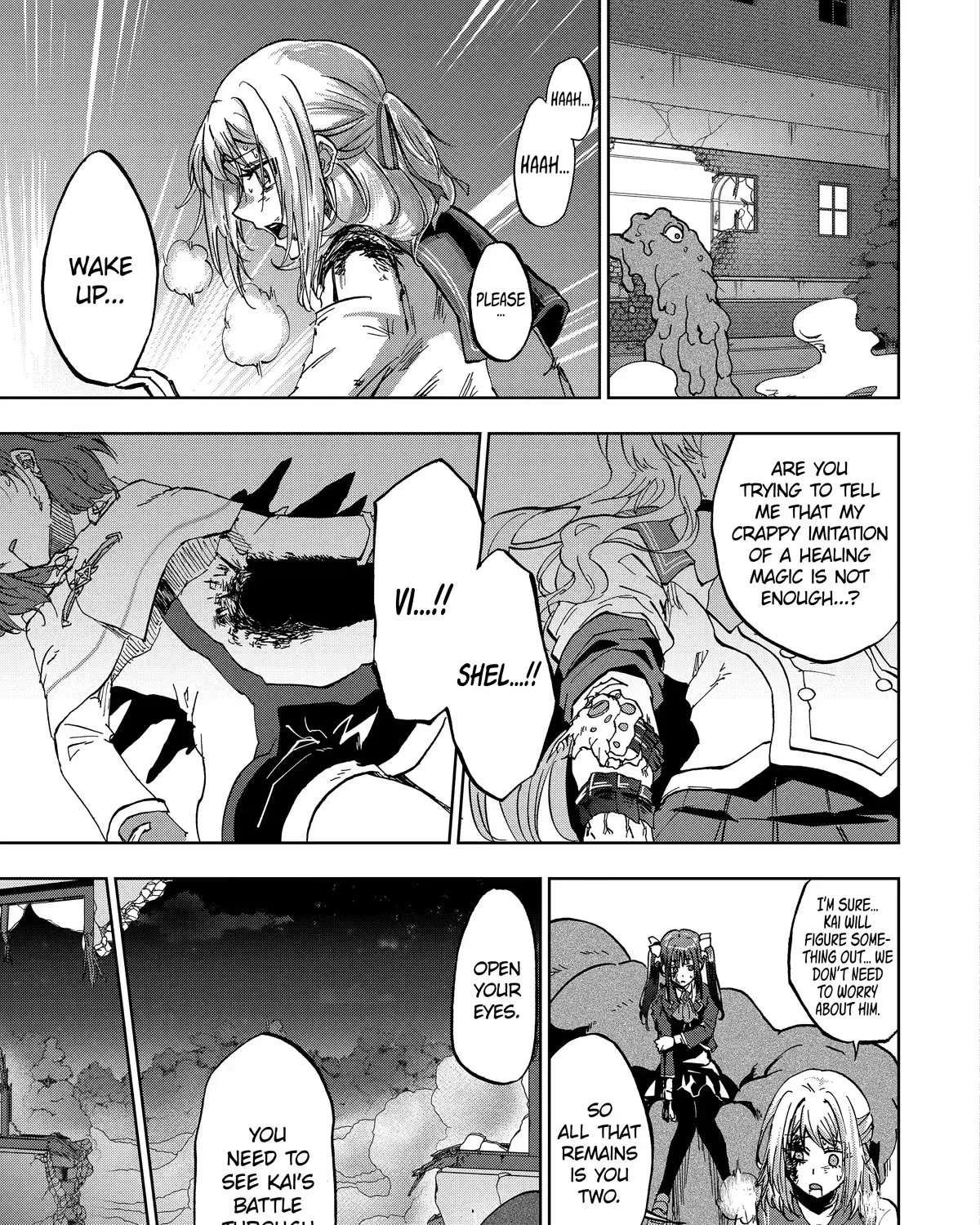 Ankoku Kishi No Ore Desu Ga Saikyou No Seikishi Wo Mezashimasu Zinmanga X Chapter 28 Page 33