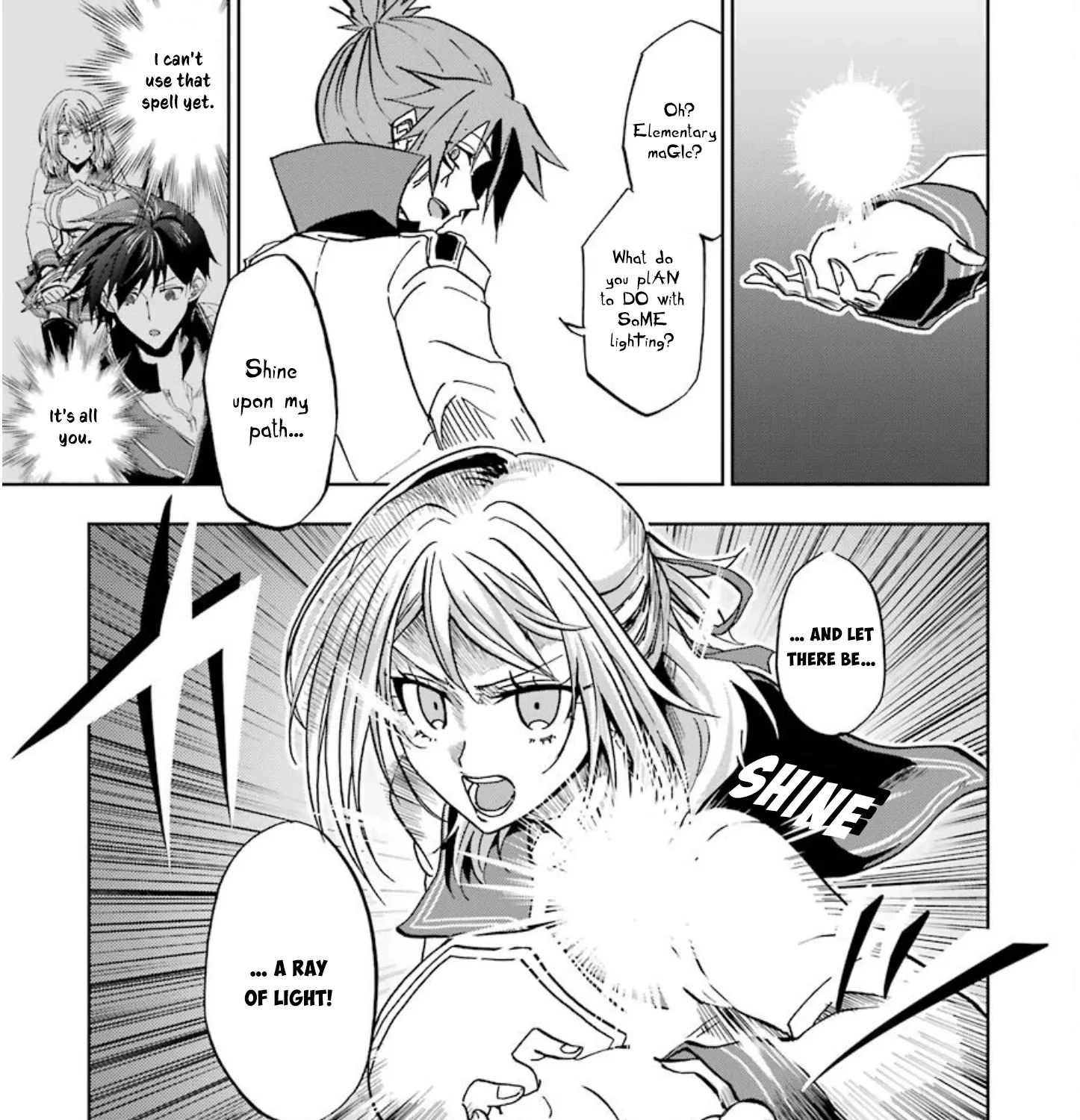Ankoku Kishi No Ore Desu Ga Saikyou No Seikishi Wo Mezashimasu Zinmanga X Chapter 22 Page 18