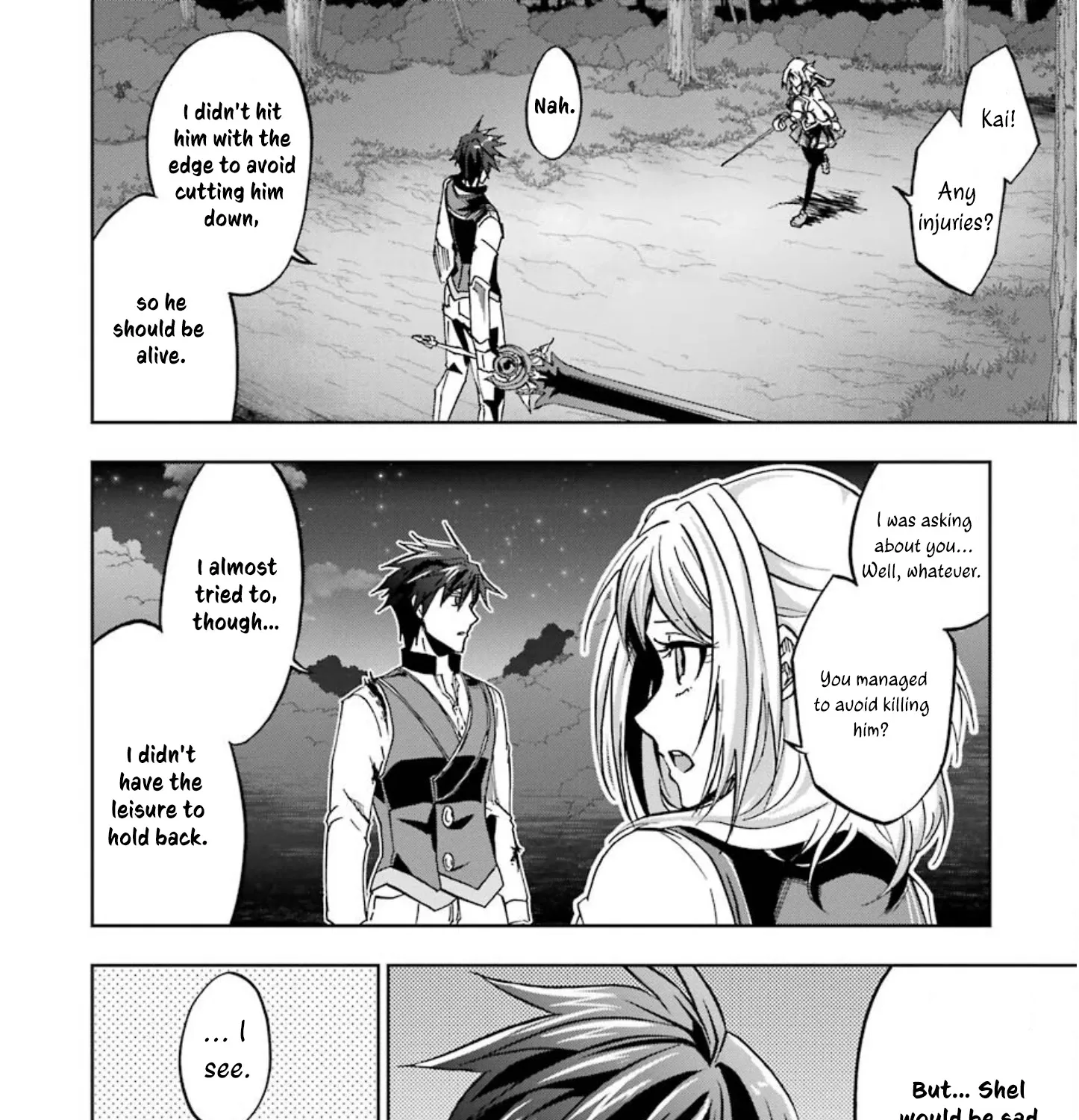 Ankoku Kishi No Ore Desu Ga Saikyou No Seikishi Wo Mezashimasu Zinmanga X Chapter 22 Page 33