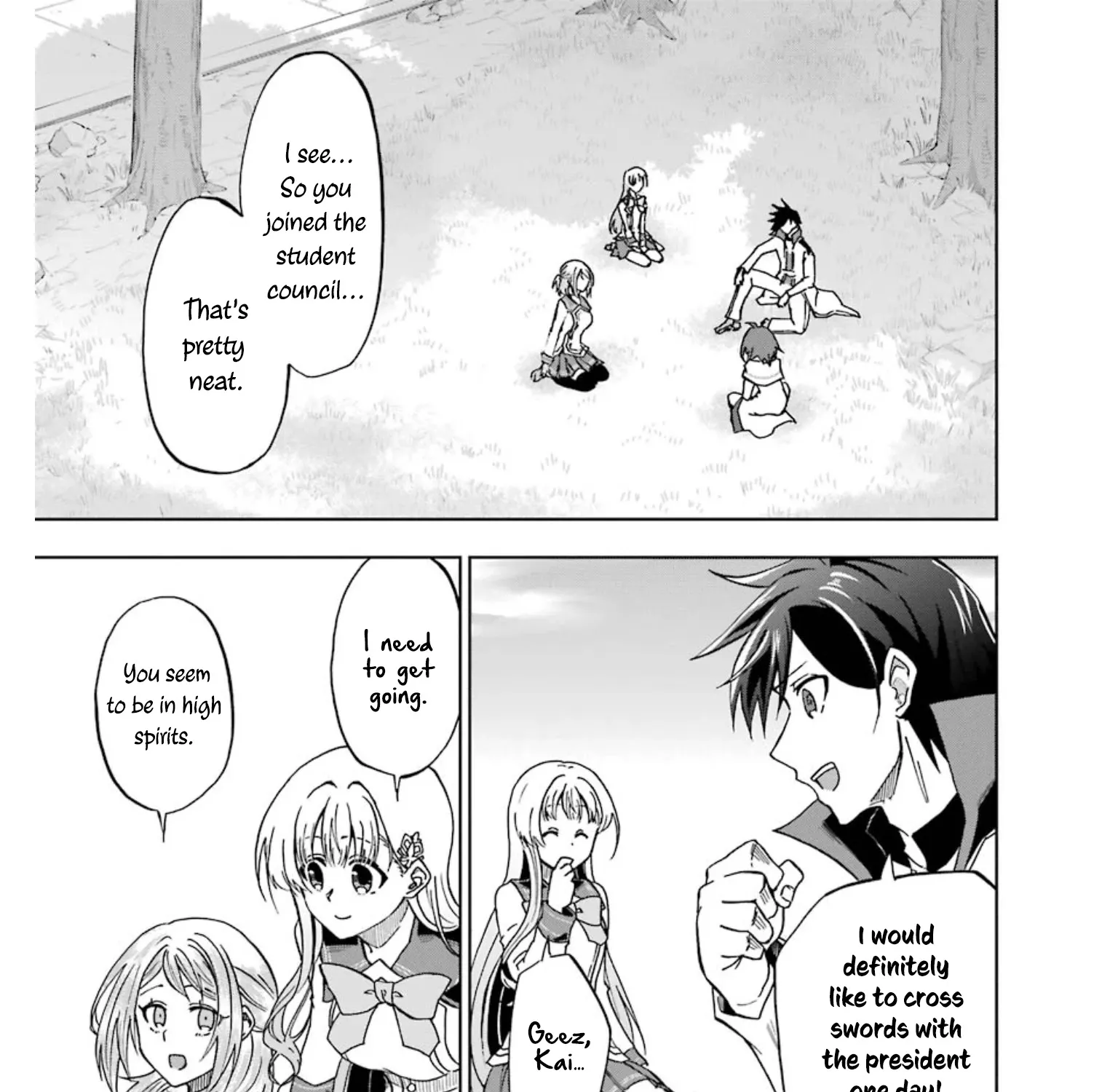 Ankoku Kishi No Ore Desu Ga Saikyou No Seikishi Wo Mezashimasu Zinmanga X Chapter 17 Page 4