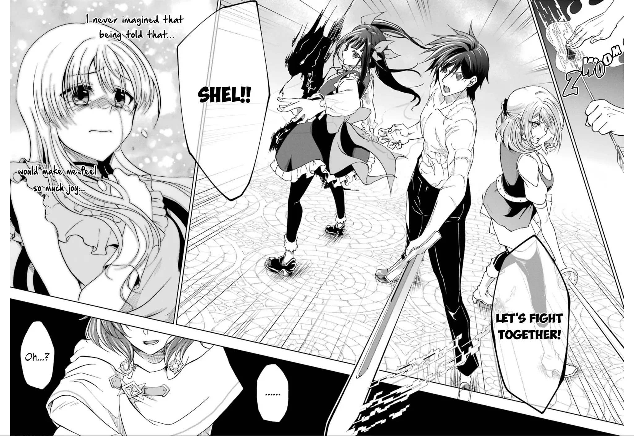 Ankoku Kishi No Ore Desu Ga Saikyou No Seikishi Wo Mezashimasu Zinmanga X Chapter 11 Page 56