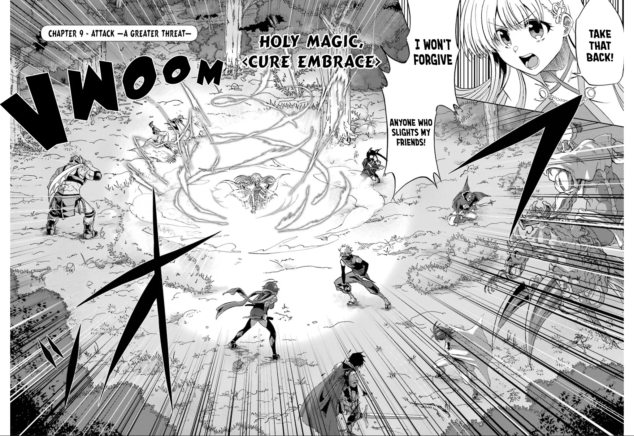 Ankoku Kishi No Ore Desu Ga Saikyou No Seikishi Wo Mezashimasu Zinmanga X Chapter 9 Page 4
