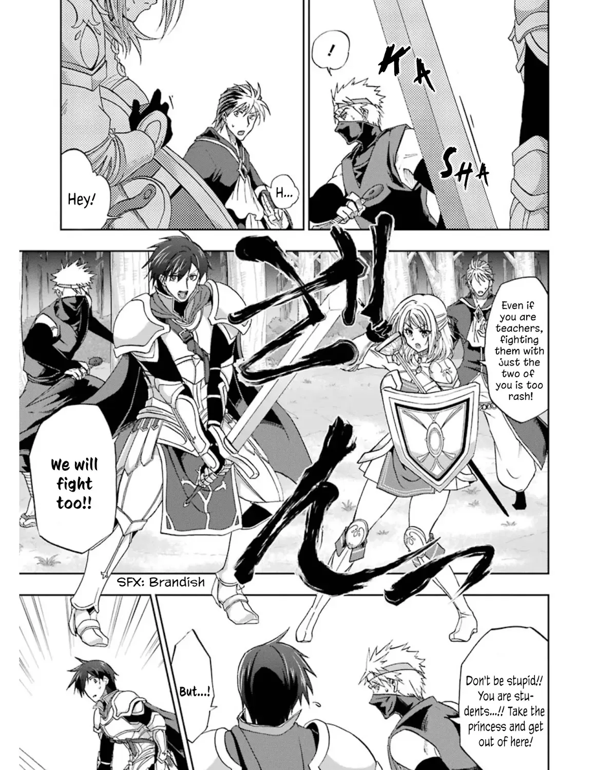 Ankoku Kishi No Ore Desu Ga Saikyou No Seikishi Wo Mezashimasu Zinmanga X Chapter 8 Page 7