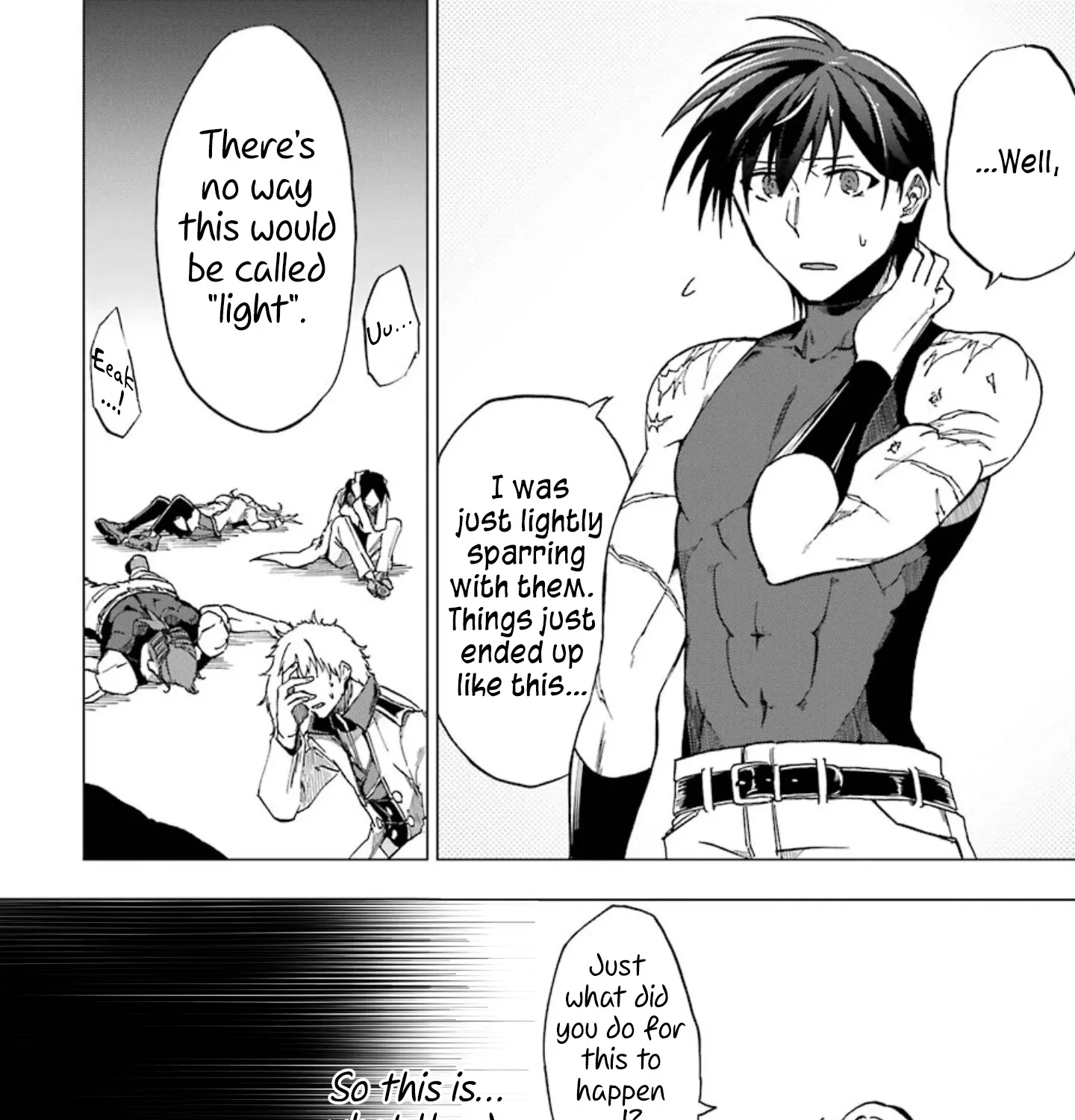 Ankoku Kishi No Ore Desu Ga Saikyou No Seikishi Wo Mezashimasu Zinmanga X Chapter 3 Page 4