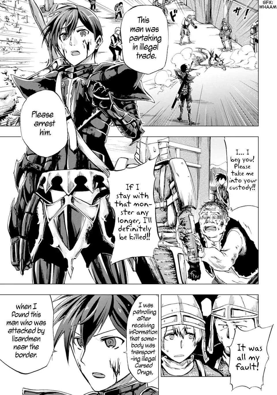 Ankoku Kishi No Ore Desu Ga Saikyou No Seikishi Wo Mezashimasu Zinmanga X Chapter 1 Page 7