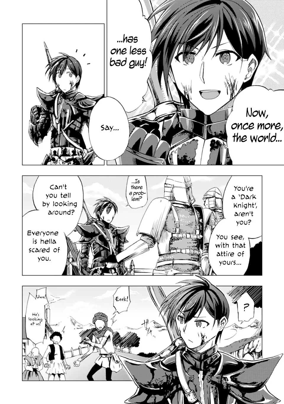 Ankoku Kishi No Ore Desu Ga Saikyou No Seikishi Wo Mezashimasu Zinmanga X Chapter 1 Page 8