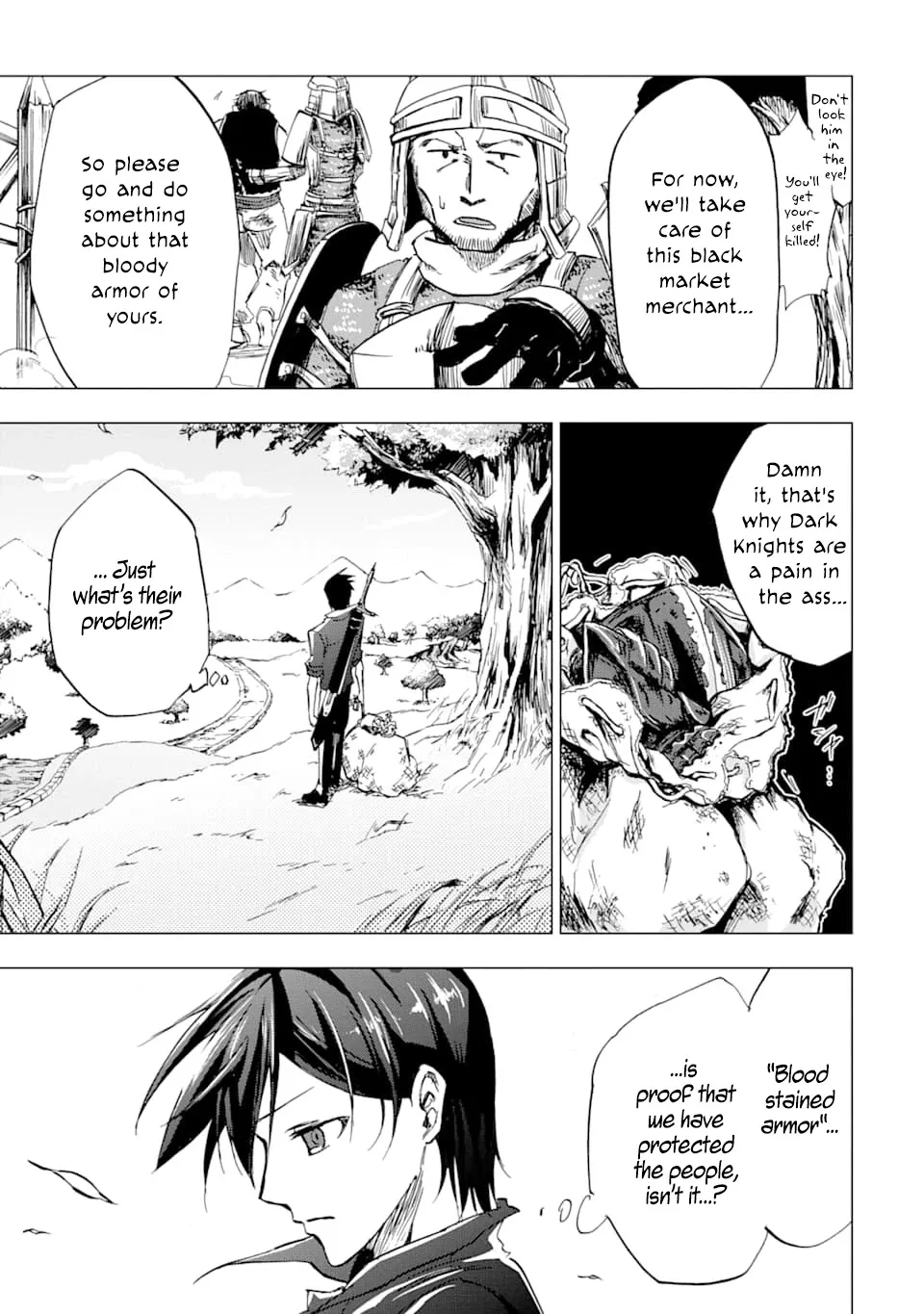 Ankoku Kishi No Ore Desu Ga Saikyou No Seikishi Wo Mezashimasu Zinmanga X Chapter 1 Page 9