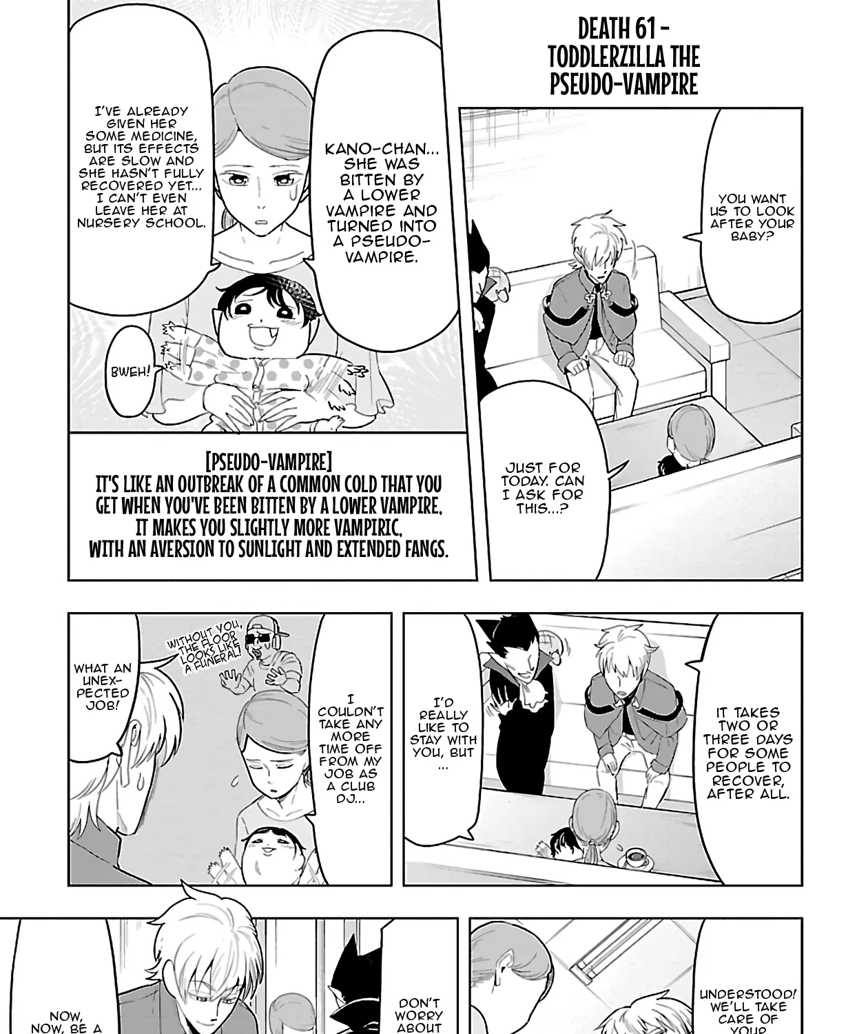 Kyuuketsuki Sugu Shinu Zinmanga X Chapter 61 Page 1