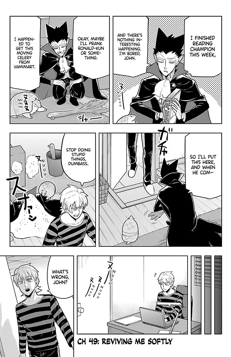 Kyuuketsuki Sugu Shinu Zinmanga X Chapter 49 Page 1