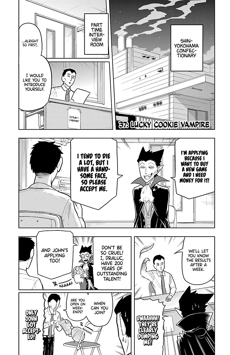 Kyuuketsuki Sugu Shinu Zinmanga X Chapter 37 Page 1