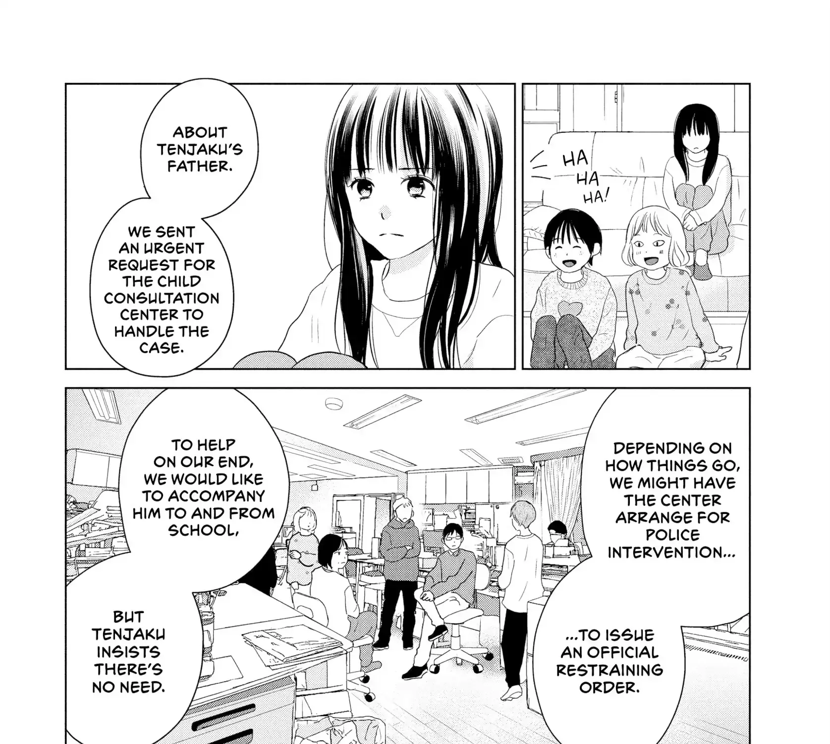 Sheltering Eaves Zinmanga X Chapter 8 Page 9