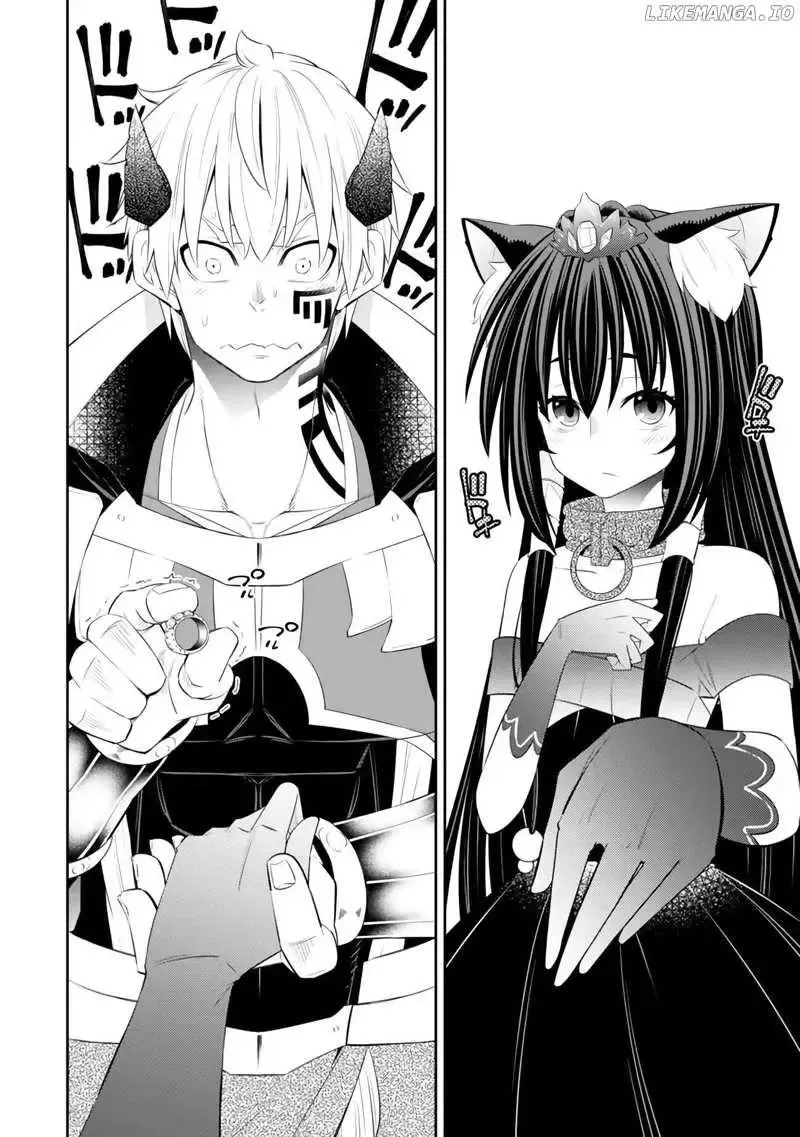 Isekai Maou To Shoukan Shoujo Dorei Majutsu Zinmanga X Chapter 106.4 Page 4