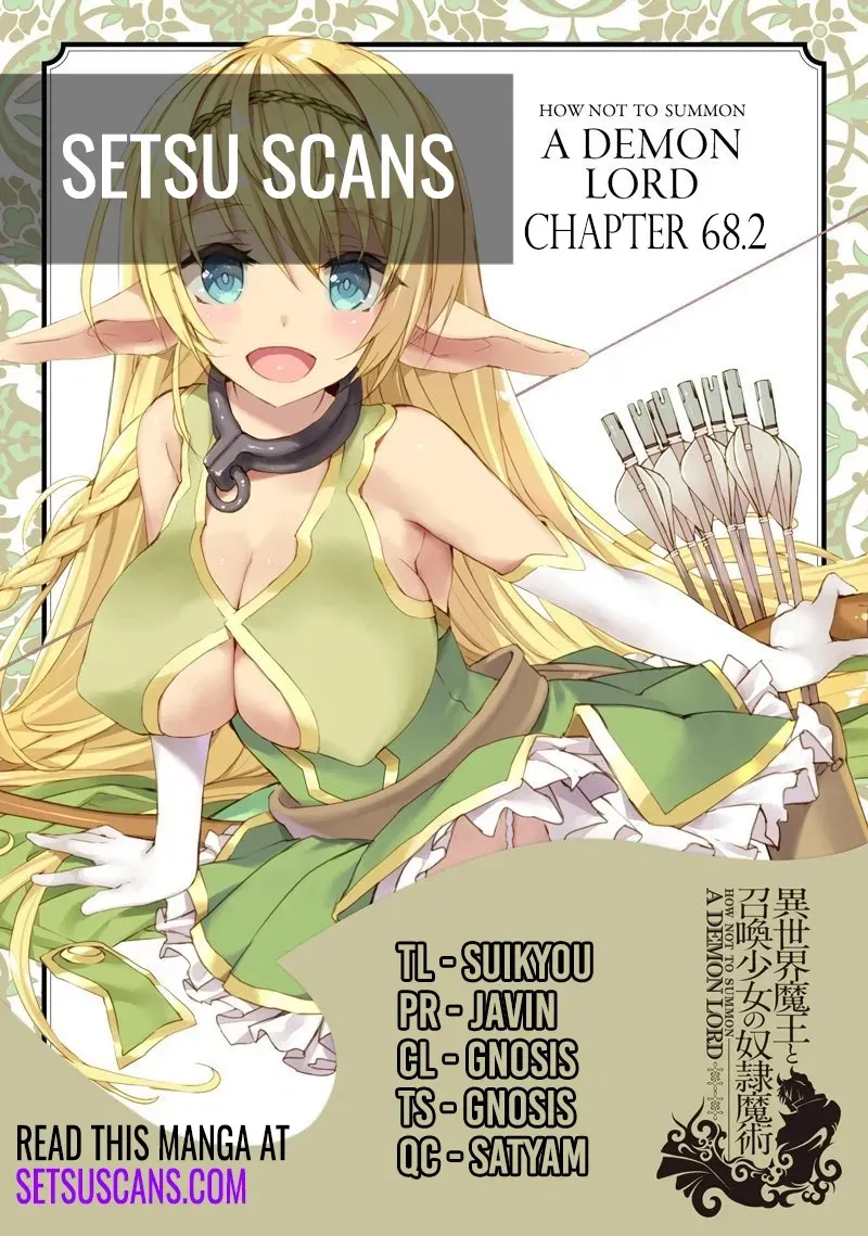 Isekai Maou To Shoukan Shoujo Dorei Majutsu Zinmanga X Chapter 68.2 Page 1