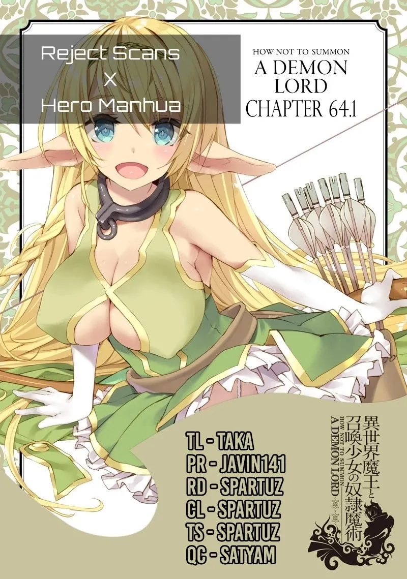 Isekai Maou To Shoukan Shoujo Dorei Majutsu Zinmanga X Chapter 64.1 Page 1