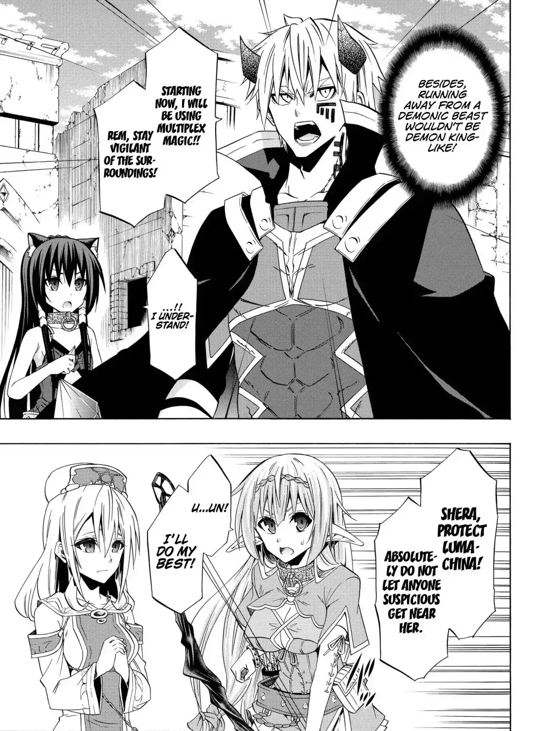 Isekai Maou To Shoukan Shoujo Dorei Majutsu Zinmanga X Chapter 45.1 Page 15