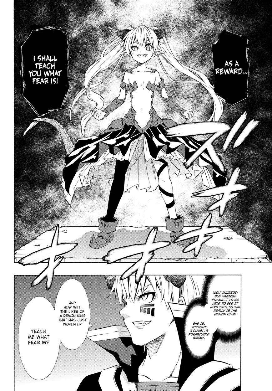 Isekai Maou To Shoukan Shoujo Dorei Majutsu Zinmanga X Chapter 27.1 Page 14