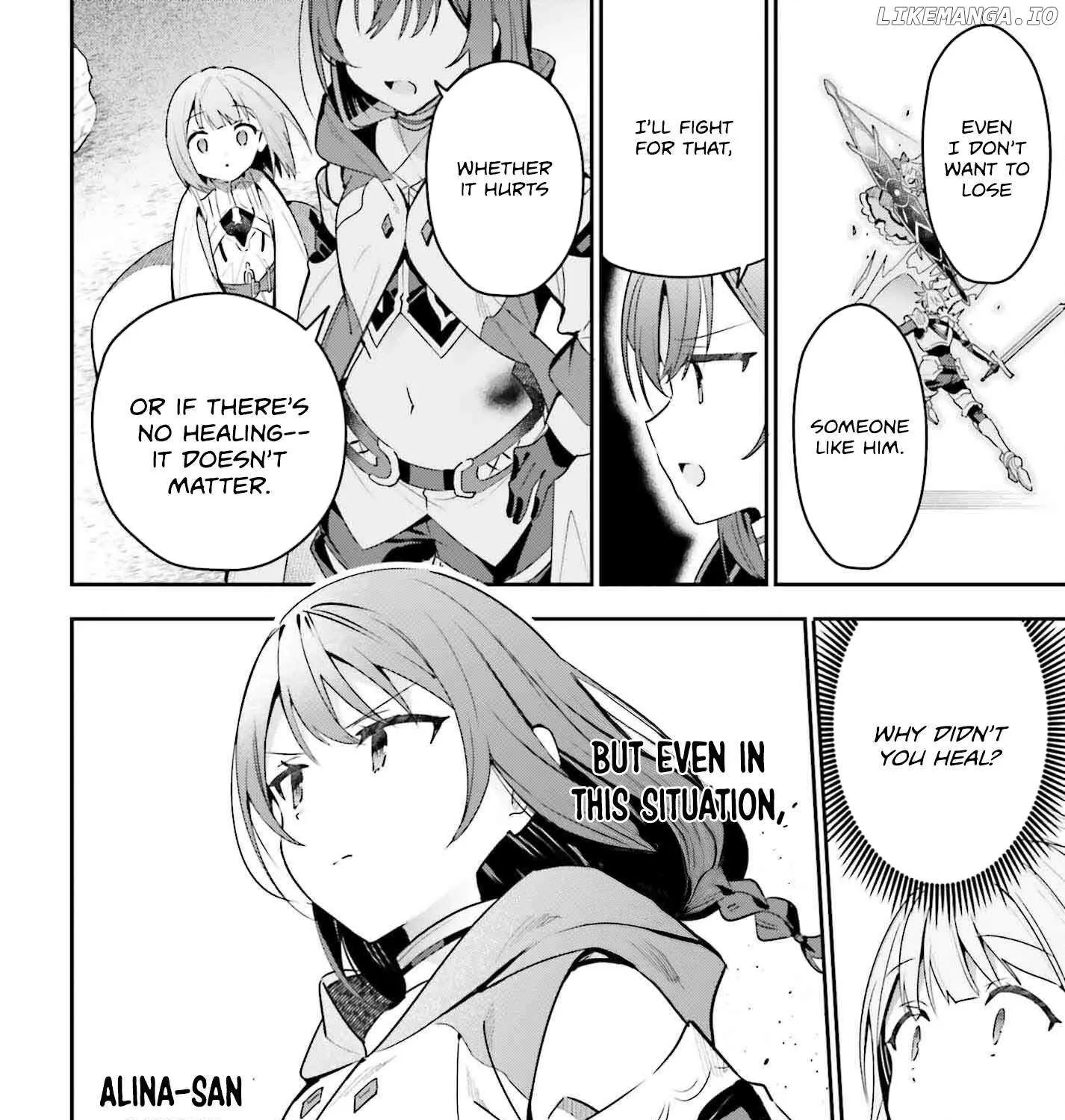 I’m the guild receptionist, but since I don’t want to work overtime, I think I’ll just solo the boss Zinmanga X Chapter 36 Page 58