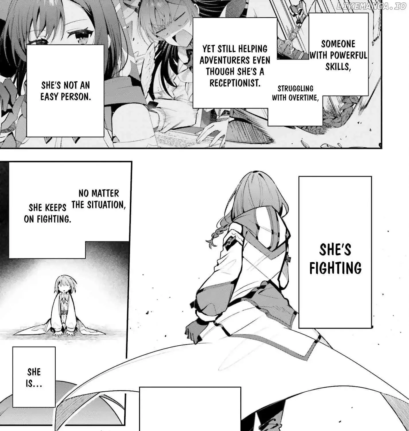 I’m the guild receptionist, but since I don’t want to work overtime, I think I’ll just solo the boss Zinmanga X Chapter 36 Page 60