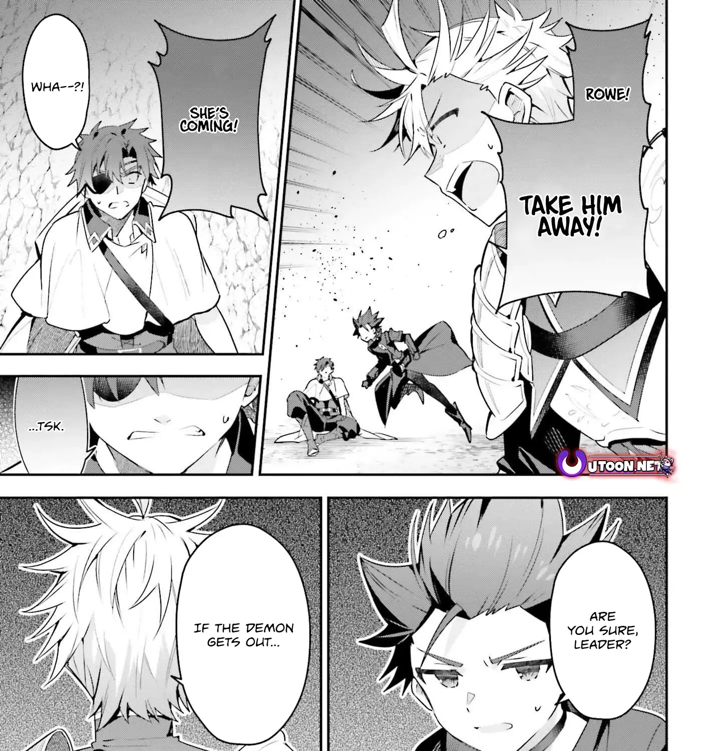 I’m the guild receptionist, but since I don’t want to work overtime, I think I’ll just solo the boss Zinmanga X Chapter 35 Page 58