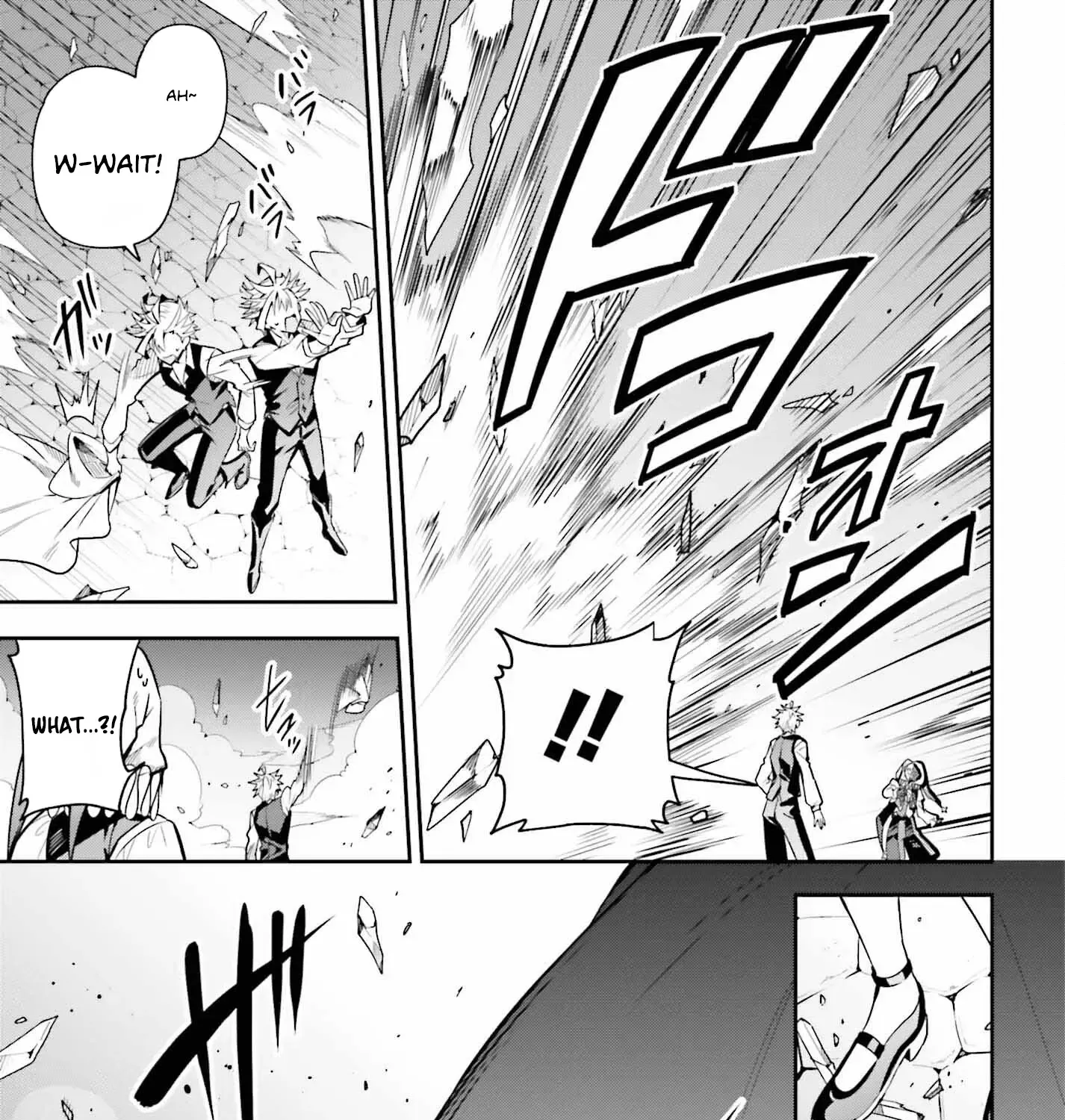 I’m the guild receptionist, but since I don’t want to work overtime, I think I’ll just solo the boss Zinmanga X Chapter 33 Page 14