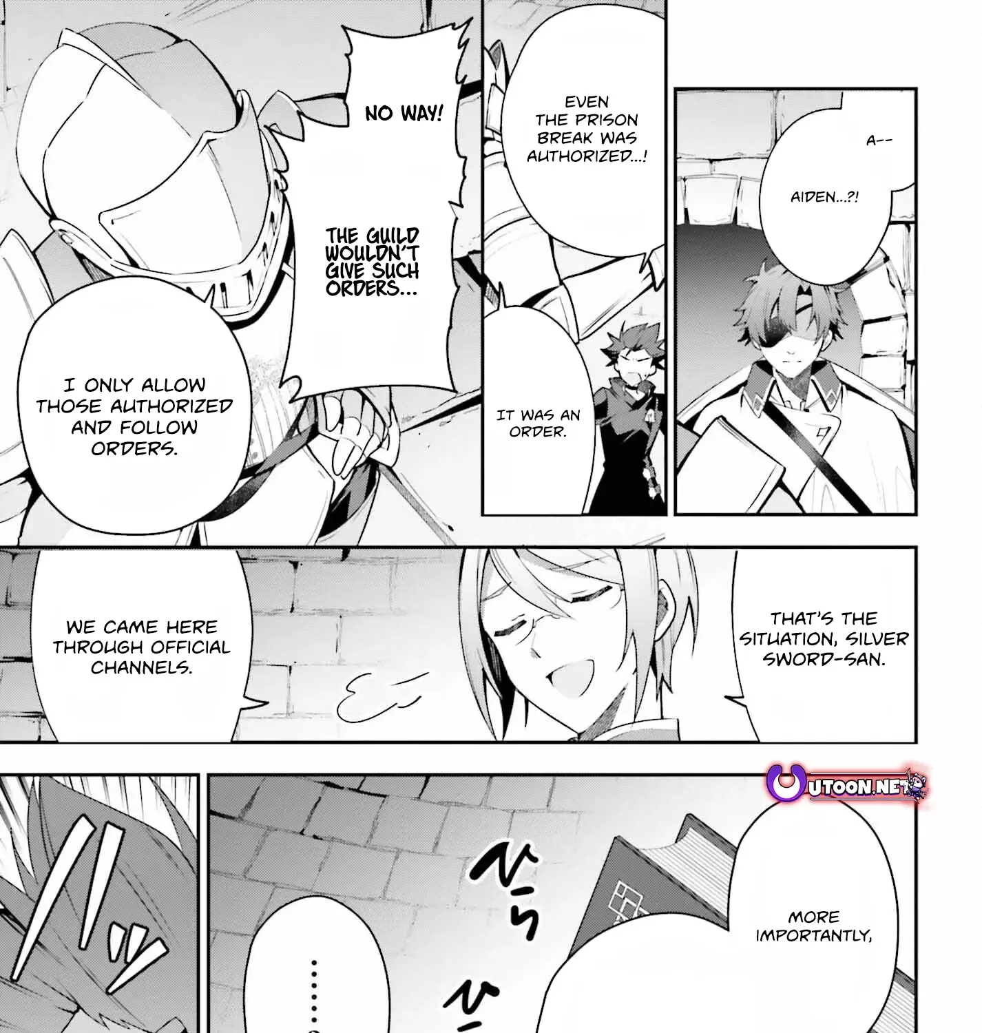 I’m the guild receptionist, but since I don’t want to work overtime, I think I’ll just solo the boss Zinmanga X Chapter 33 Page 26