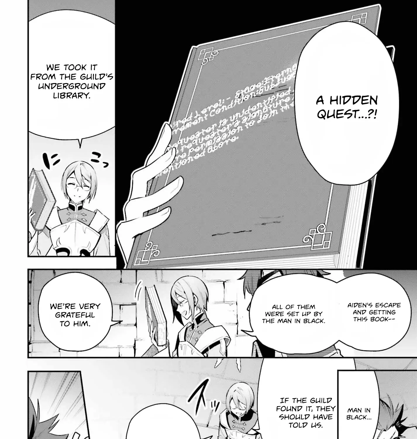 I’m the guild receptionist, but since I don’t want to work overtime, I think I’ll just solo the boss Zinmanga X Chapter 33 Page 28