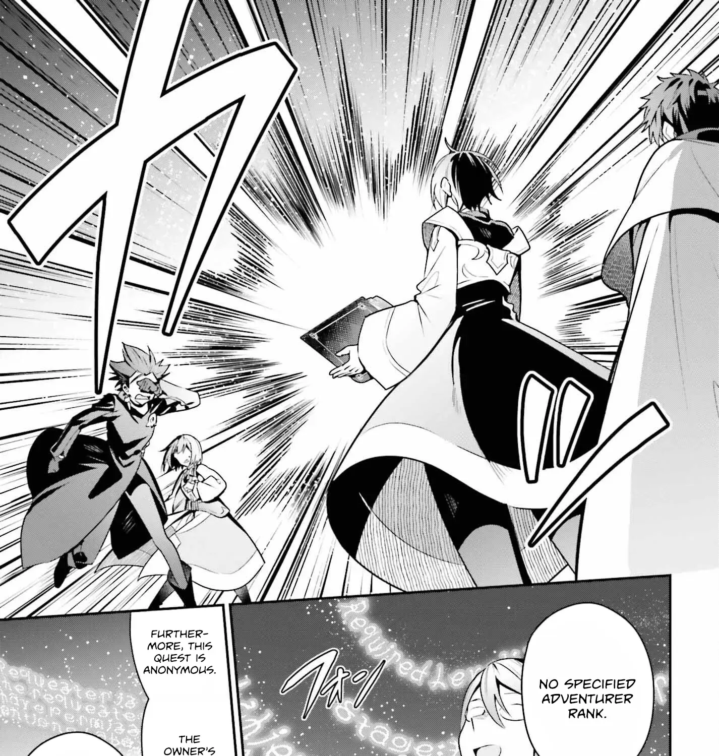 I’m the guild receptionist, but since I don’t want to work overtime, I think I’ll just solo the boss Zinmanga X Chapter 33 Page 30