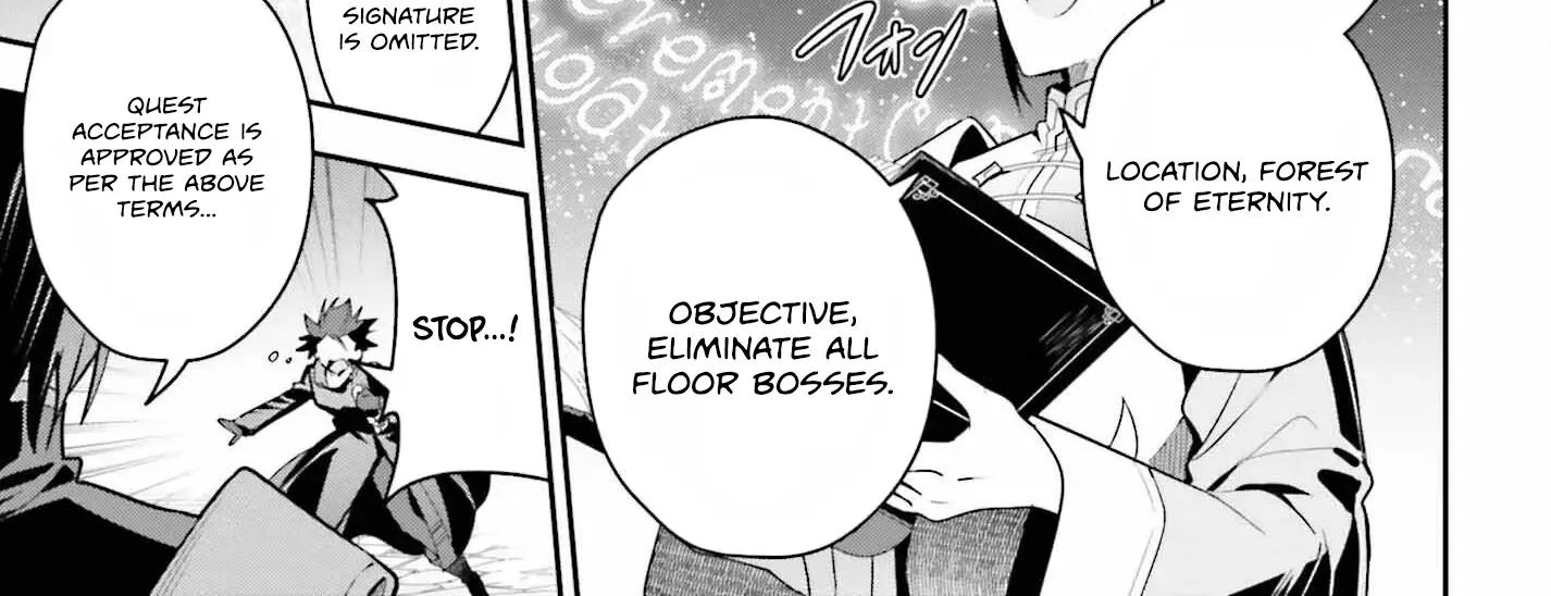 I’m the guild receptionist, but since I don’t want to work overtime, I think I’ll just solo the boss Zinmanga X Chapter 33 Page 31
