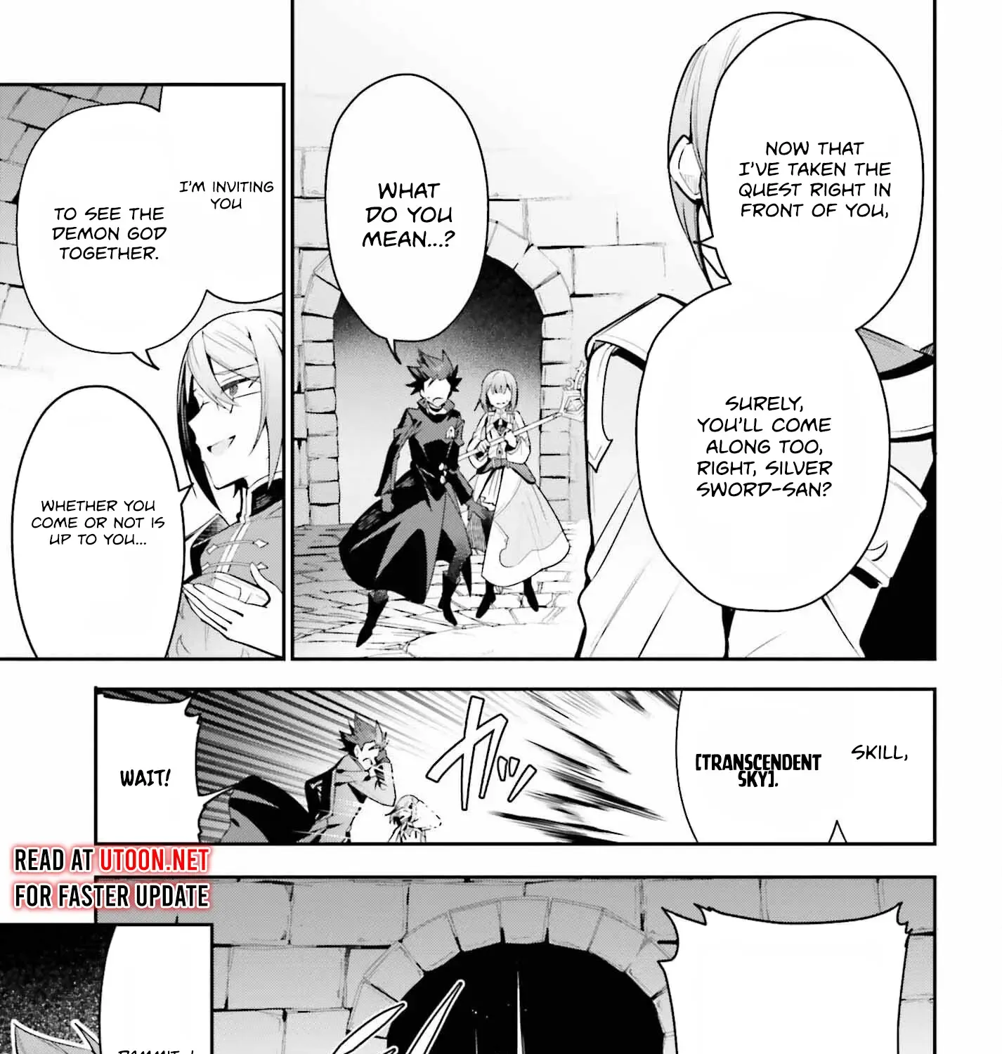 I’m the guild receptionist, but since I don’t want to work overtime, I think I’ll just solo the boss Zinmanga X Chapter 33 Page 34