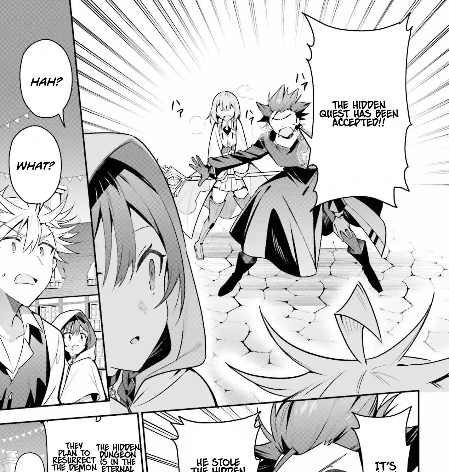I’m the guild receptionist, but since I don’t want to work overtime, I think I’ll just solo the boss Zinmanga X Chapter 33 Page 38