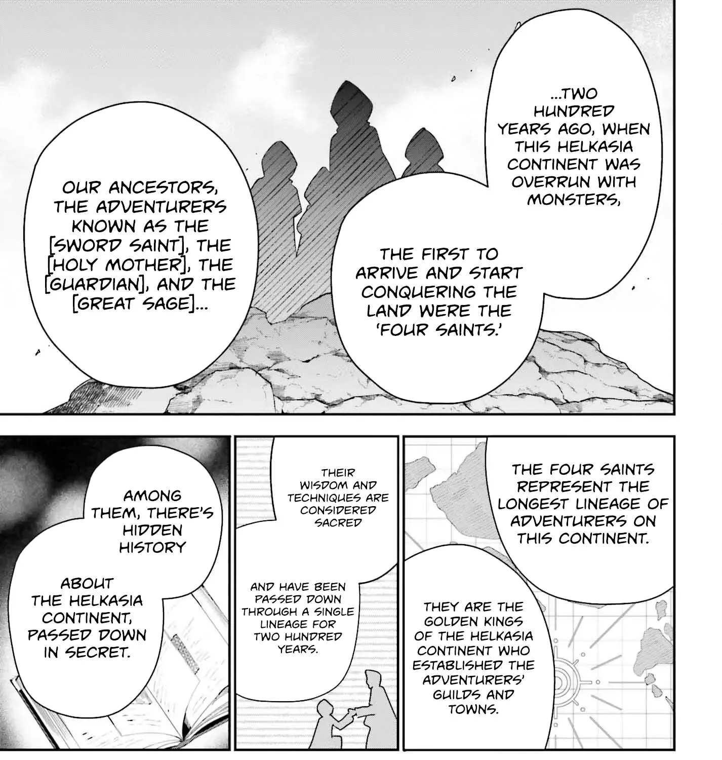 I’m the guild receptionist, but since I don’t want to work overtime, I think I’ll just solo the boss Zinmanga X Chapter 30 Page 6