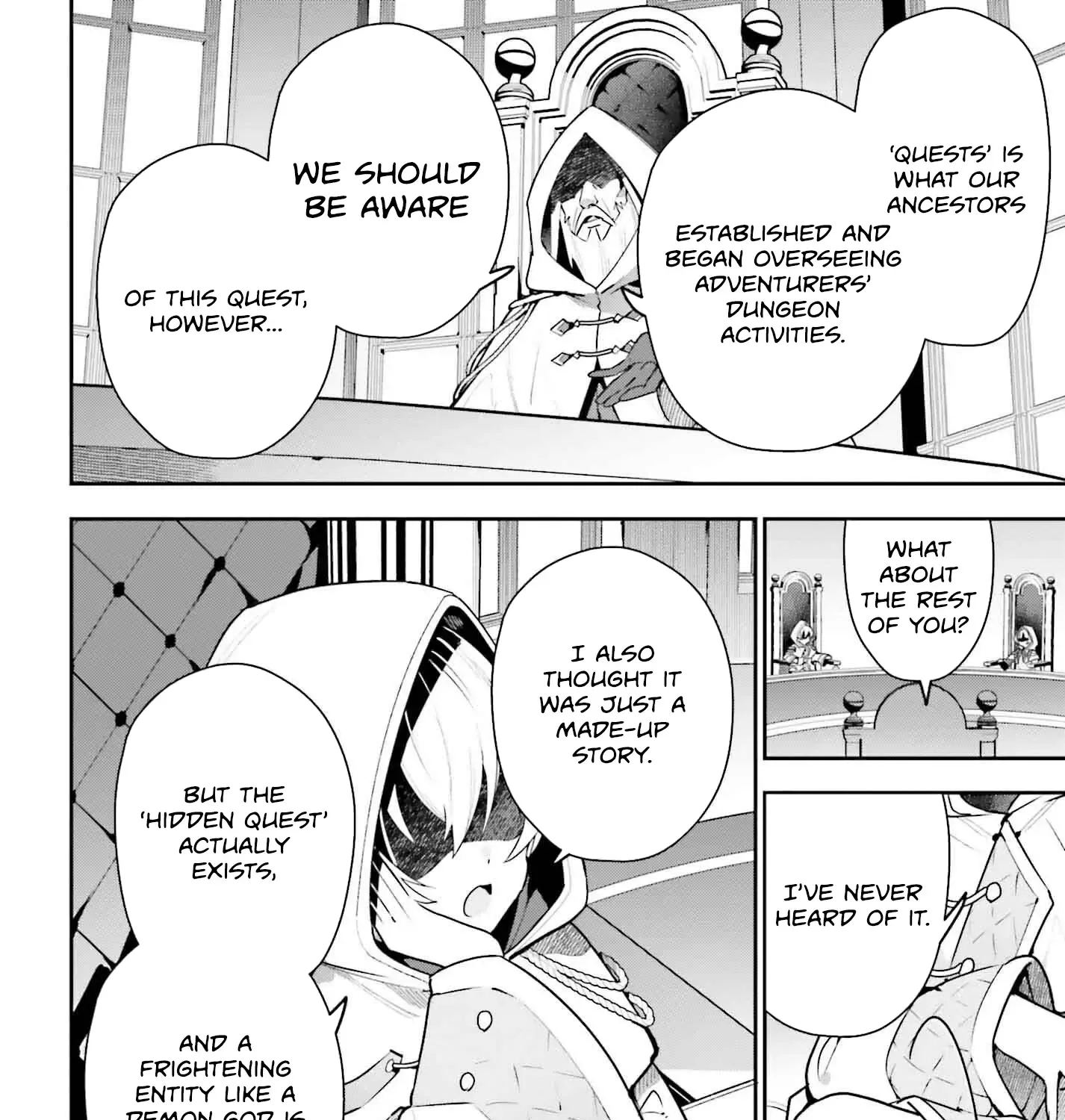 I’m the guild receptionist, but since I don’t want to work overtime, I think I’ll just solo the boss Zinmanga X Chapter 30 Page 8