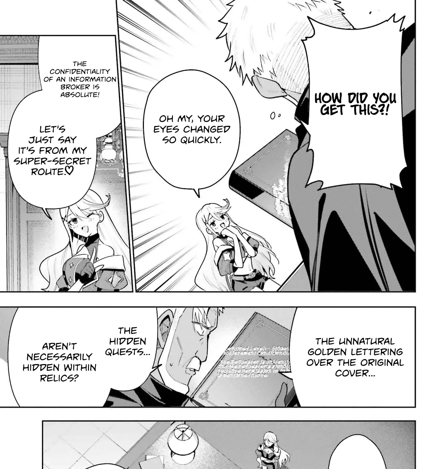 I’m the guild receptionist, but since I don’t want to work overtime, I think I’ll just solo the boss Zinmanga X Chapter 30 Page 50