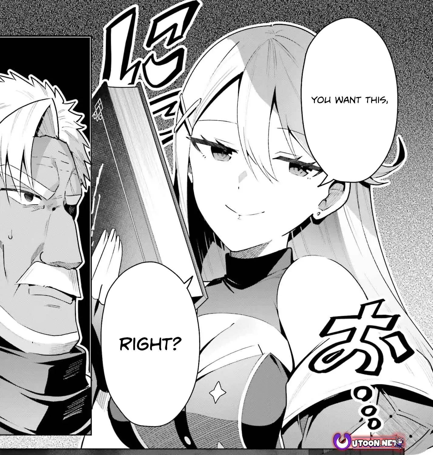 I’m the guild receptionist, but since I don’t want to work overtime, I think I’ll just solo the boss Zinmanga X Chapter 30 Page 54