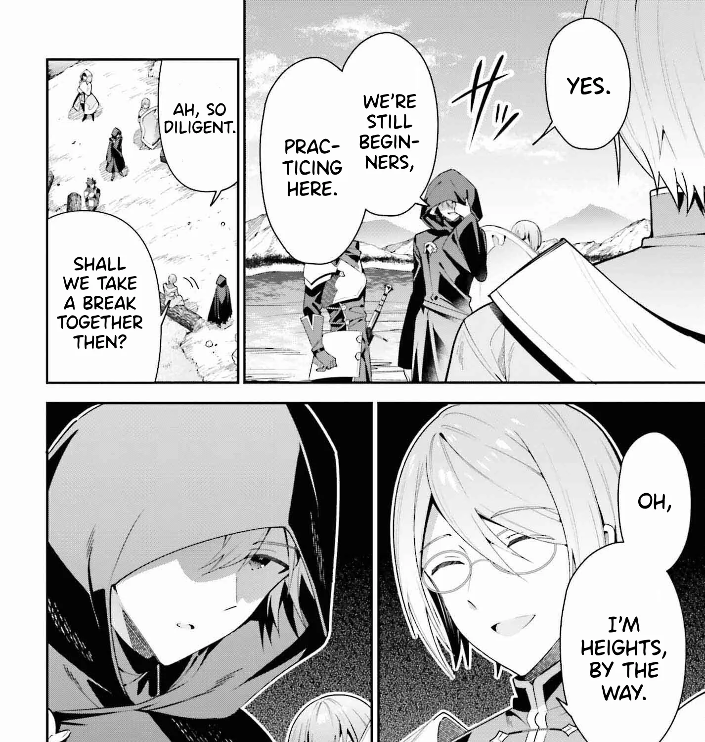 I’m the guild receptionist, but since I don’t want to work overtime, I think I’ll just solo the boss Zinmanga X Chapter 27 Page 21