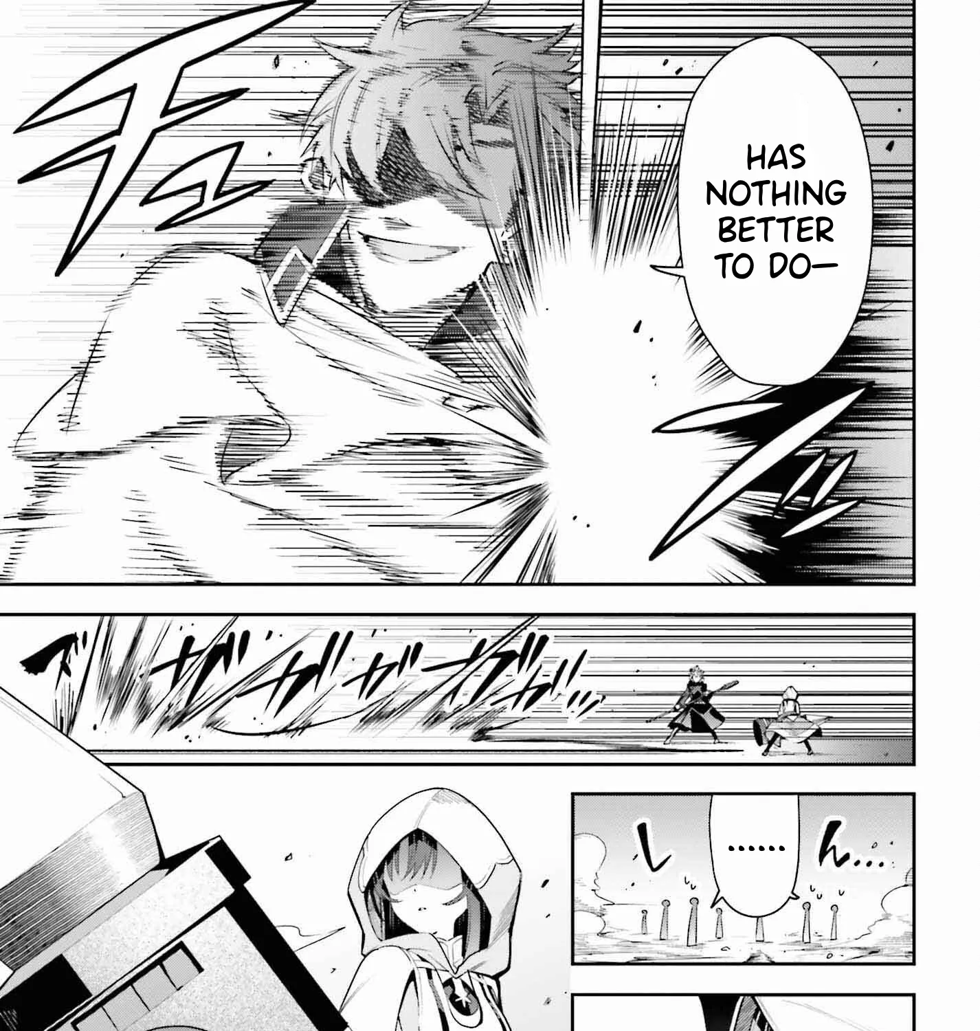 I’m the guild receptionist, but since I don’t want to work overtime, I think I’ll just solo the boss Zinmanga X Chapter 27 Page 35