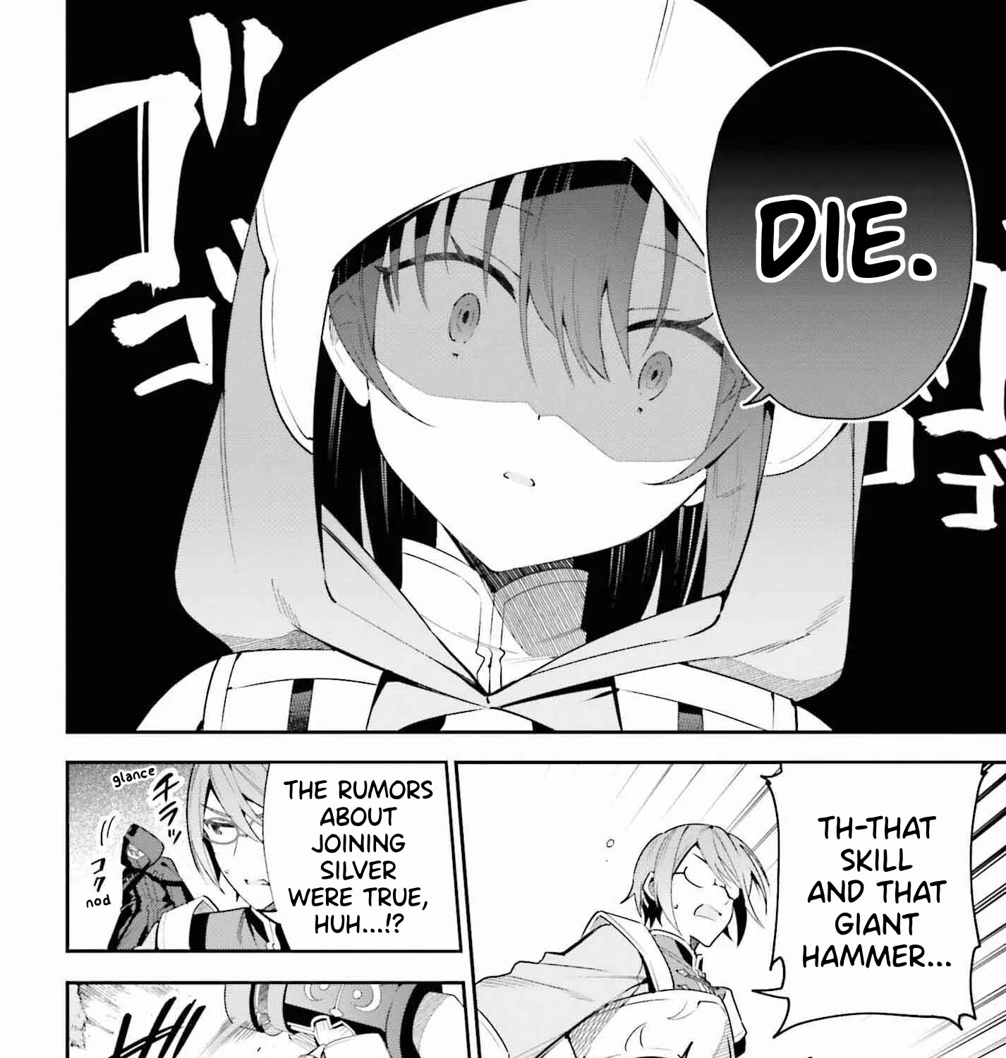 I’m the guild receptionist, but since I don’t want to work overtime, I think I’ll just solo the boss Zinmanga X Chapter 27 Page 37