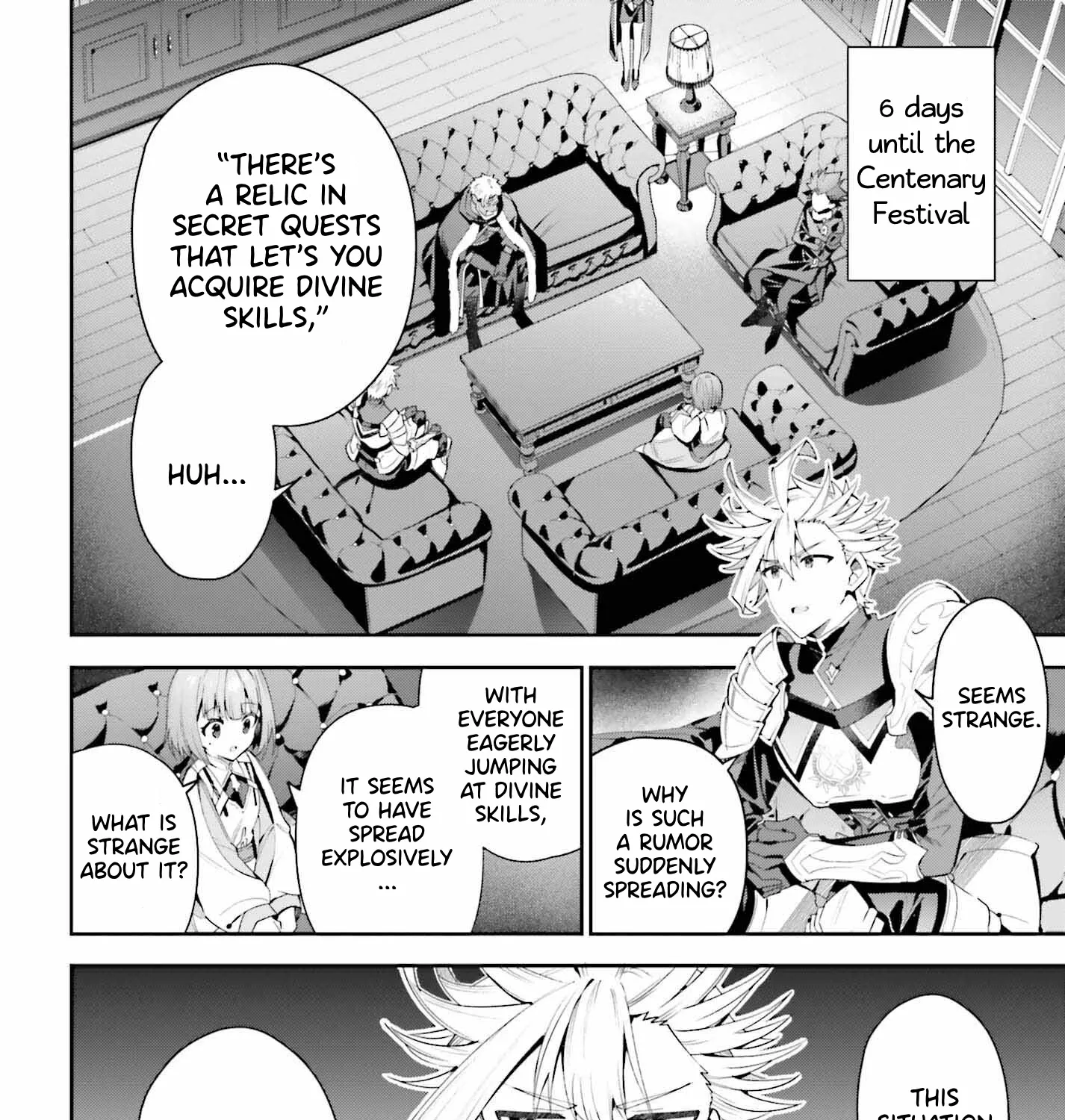 I’m the guild receptionist, but since I don’t want to work overtime, I think I’ll just solo the boss Zinmanga X Chapter 26 Page 3