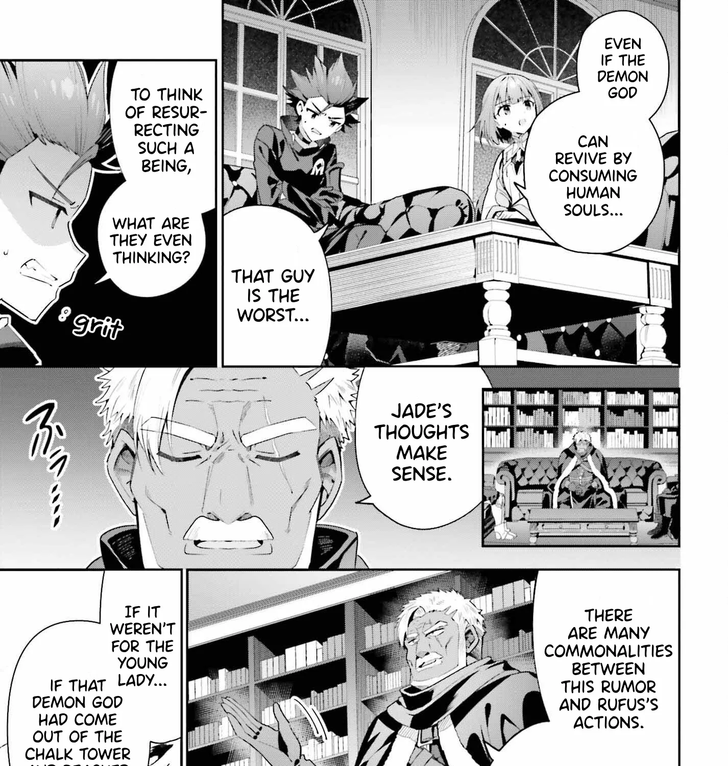 I’m the guild receptionist, but since I don’t want to work overtime, I think I’ll just solo the boss Zinmanga X Chapter 26 Page 9