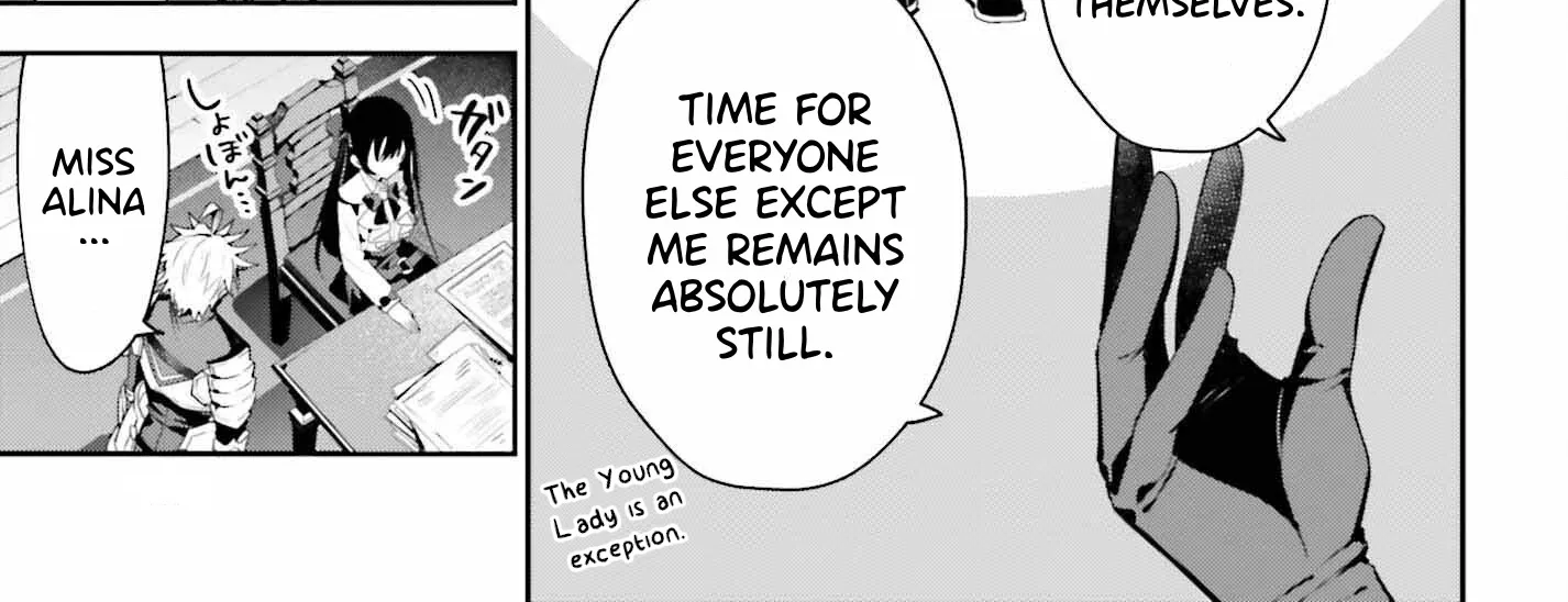 I’m the guild receptionist, but since I don’t want to work overtime, I think I’ll just solo the boss Zinmanga X Chapter 26 Page 22