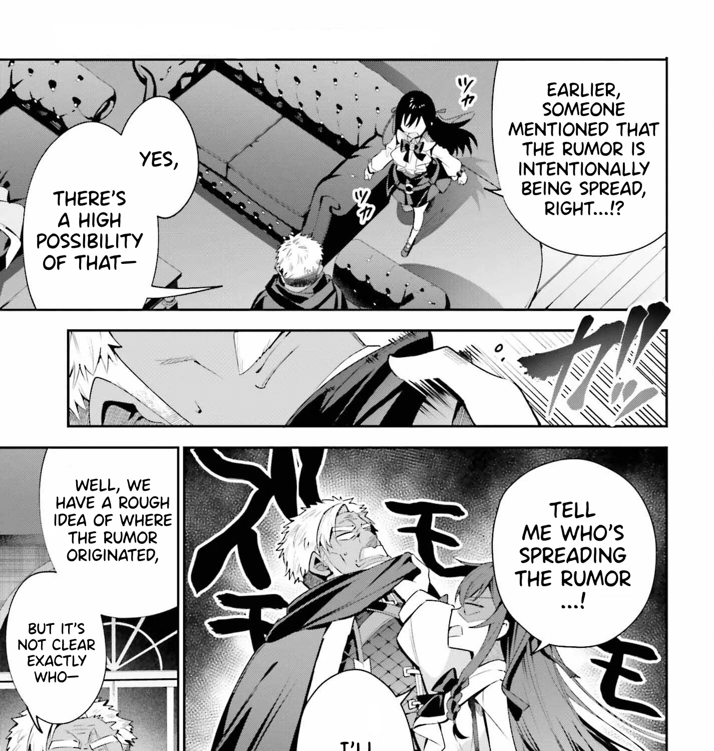 I’m the guild receptionist, but since I don’t want to work overtime, I think I’ll just solo the boss Zinmanga X Chapter 26 Page 37
