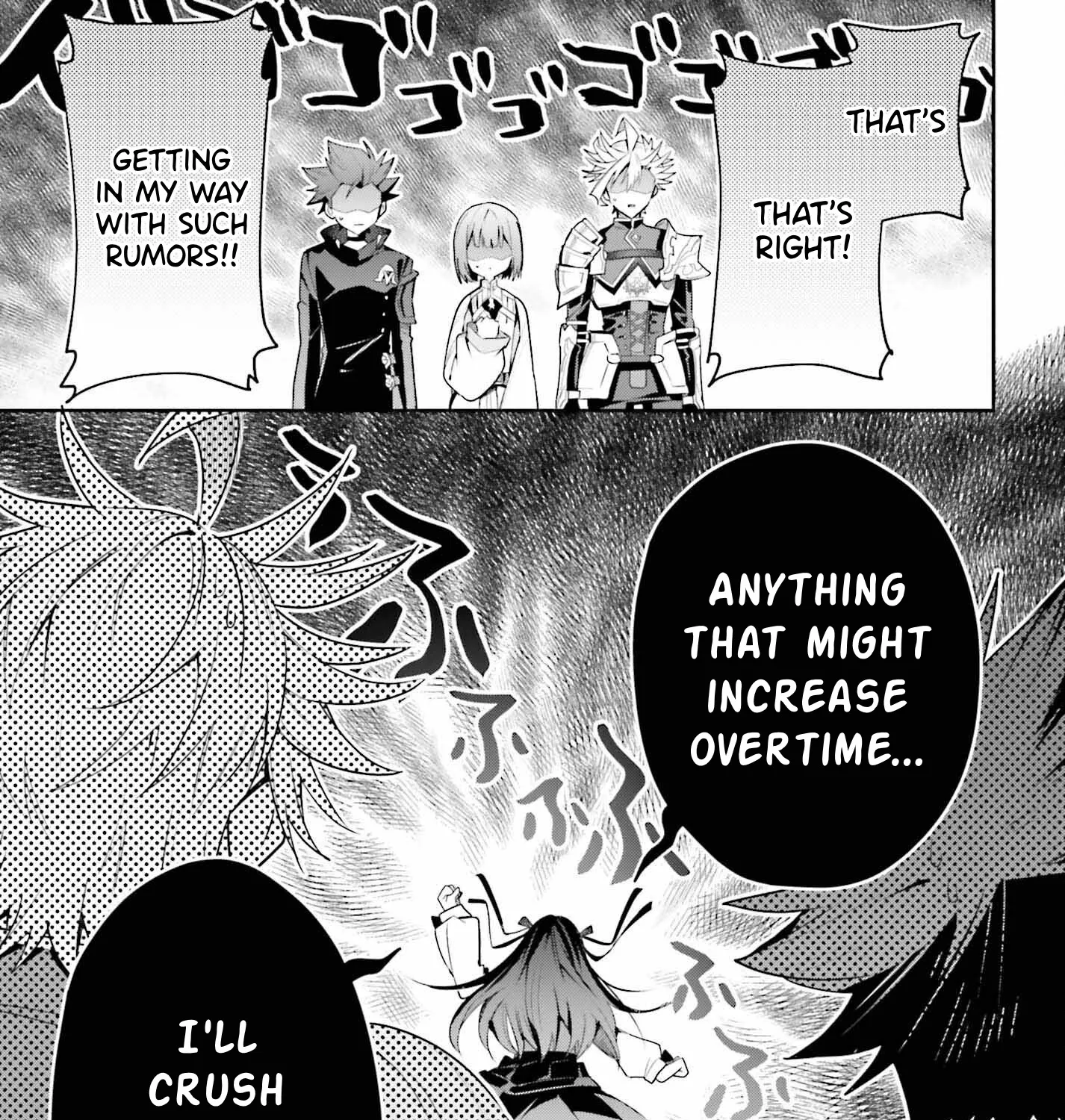 I’m the guild receptionist, but since I don’t want to work overtime, I think I’ll just solo the boss Zinmanga X Chapter 26 Page 41