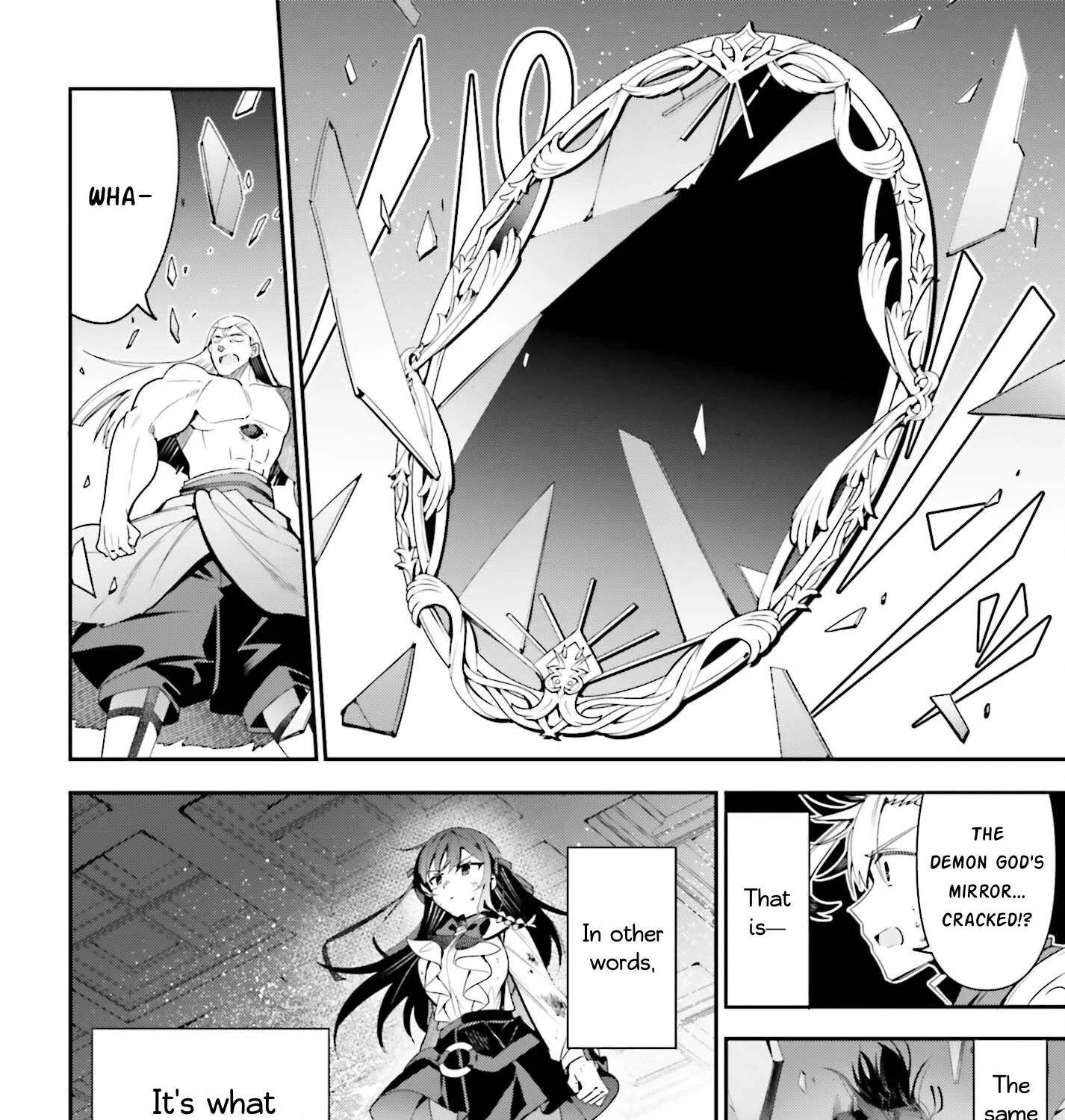 I’m the guild receptionist, but since I don’t want to work overtime, I think I’ll just solo the boss Zinmanga X Chapter 23 Page 7